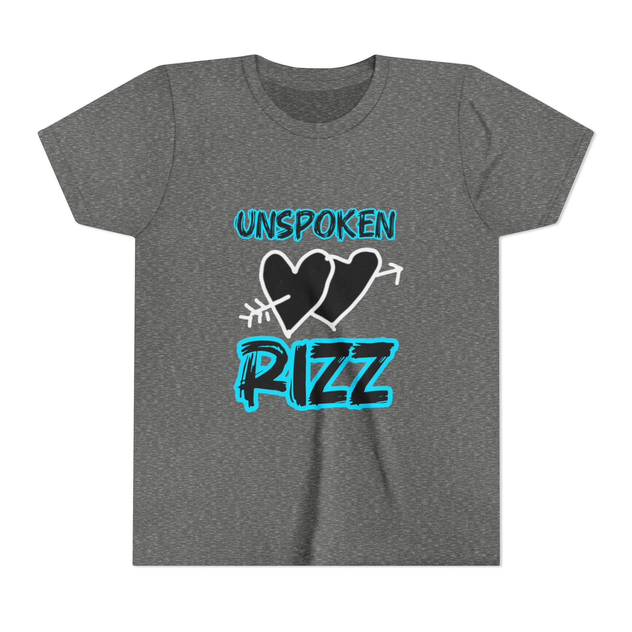 Youth Tee — "Unspoken Rizz" Graphic Shirt with Name Accent