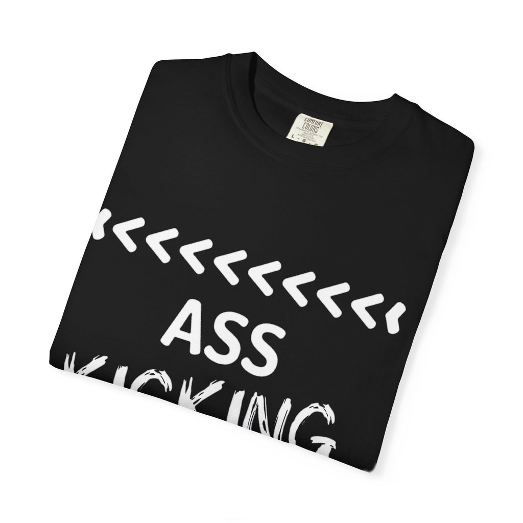 Ah kicking machine - Unisex Garment-Dyed T-shirt