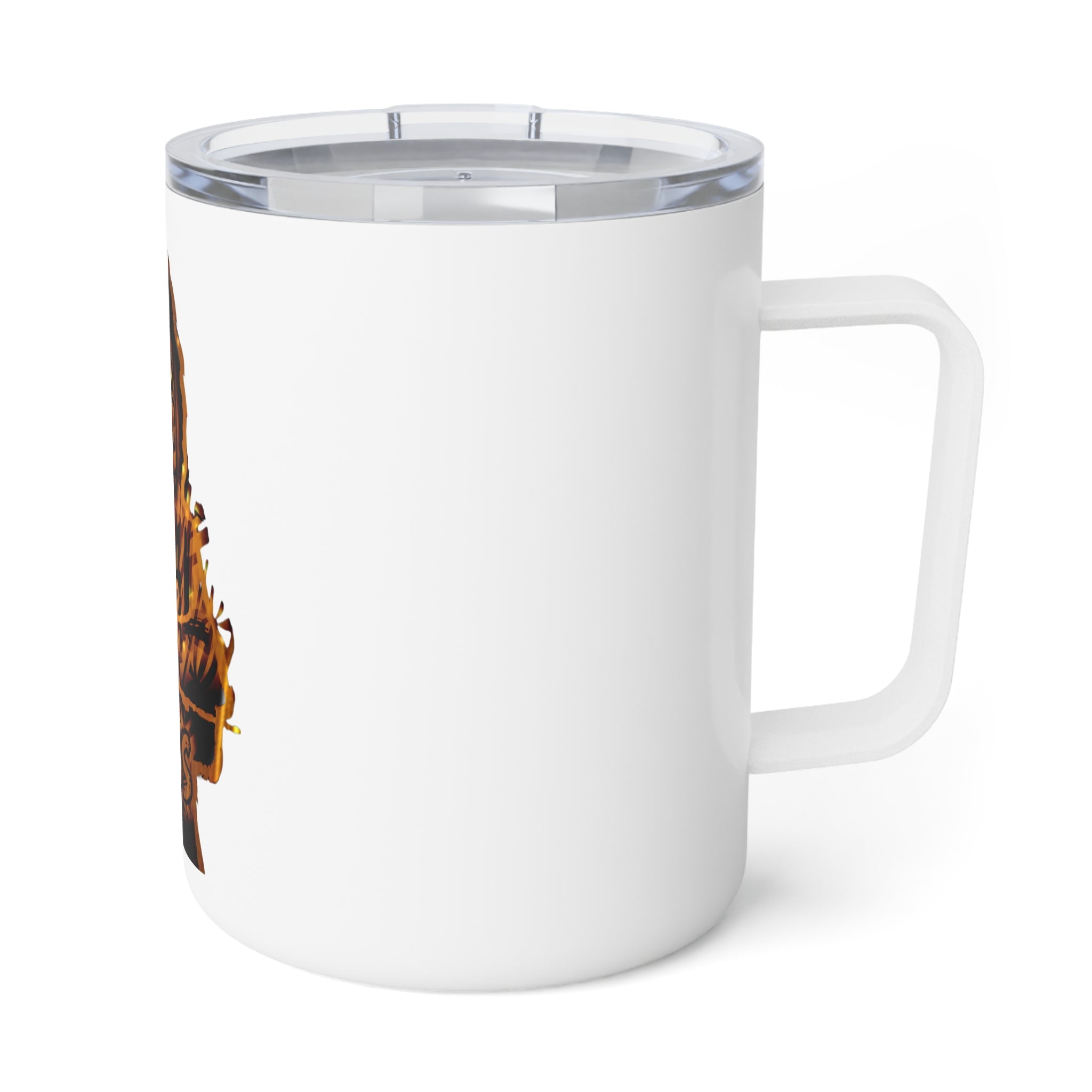 OG Final Boss Coffee Mug – 10oz - Golden - Insulated Travel Tumbler
