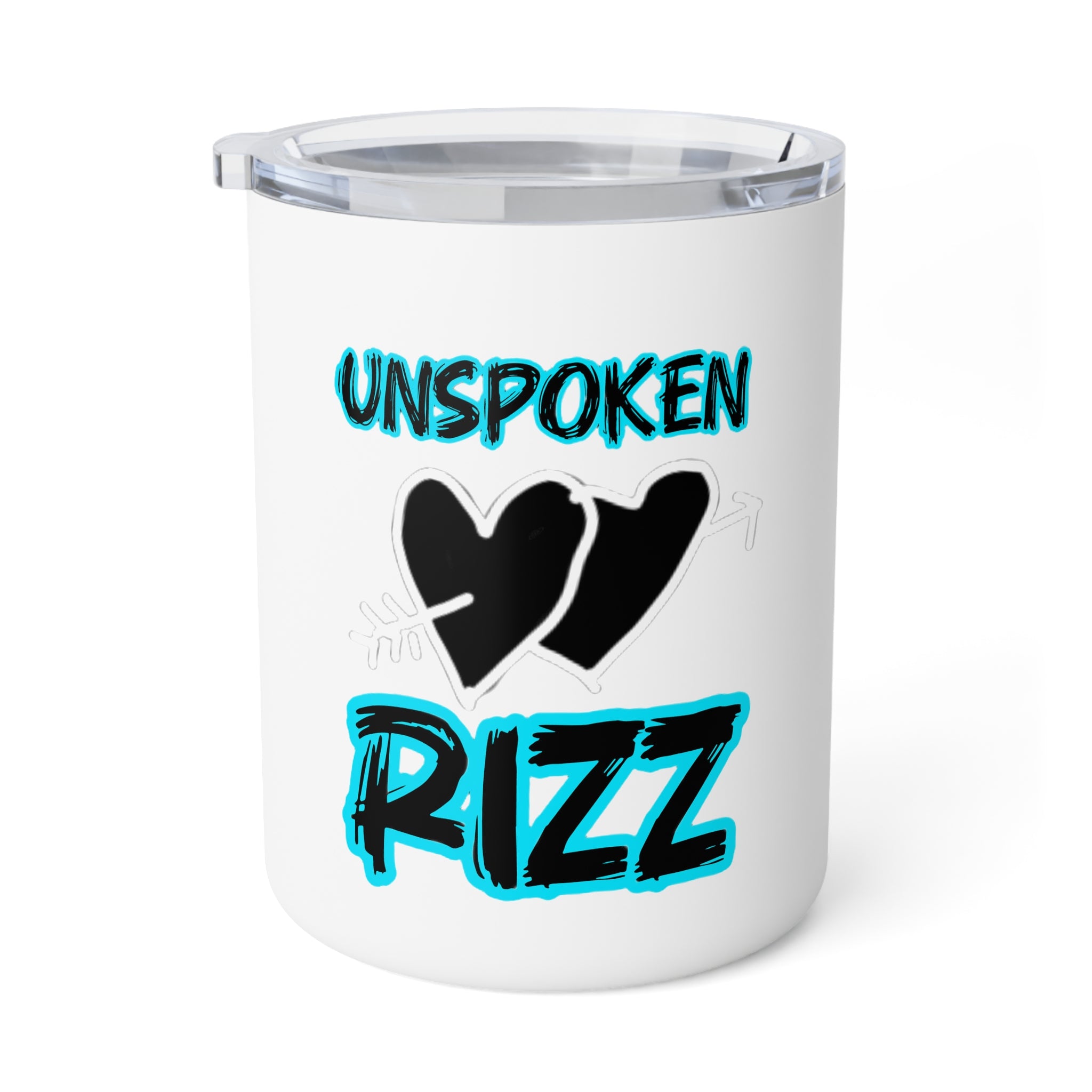 Insulated Coffee Mug — "Unspoken Rizz" 10oz Travel Tumbler