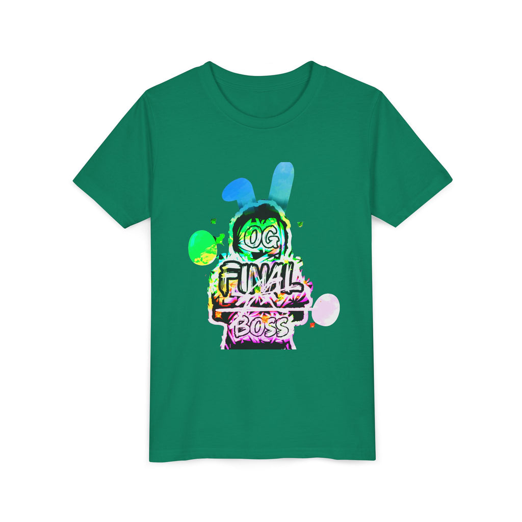 Easter OG Final Boss — Holographic Youth T-shirt