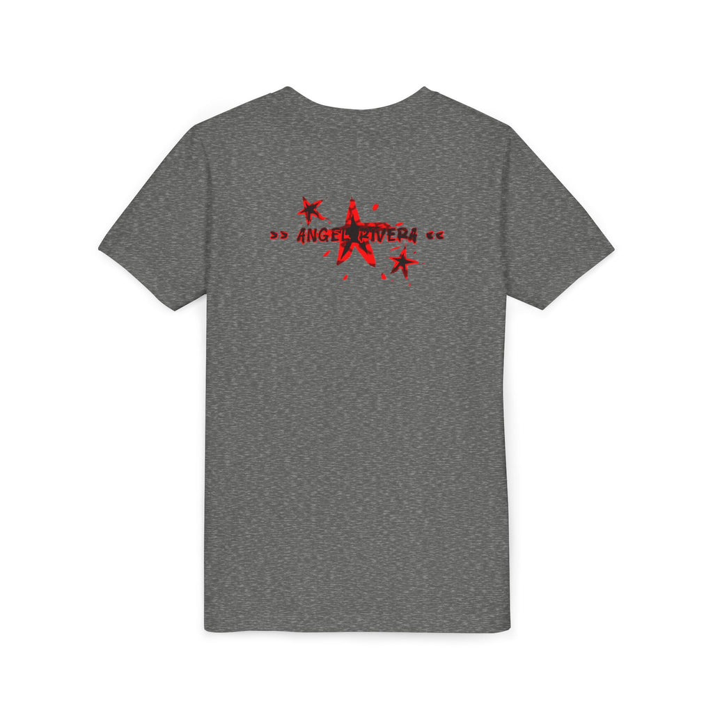 Youth Tee “The Legend” Graphic Shirt with Signature & Star Back Print