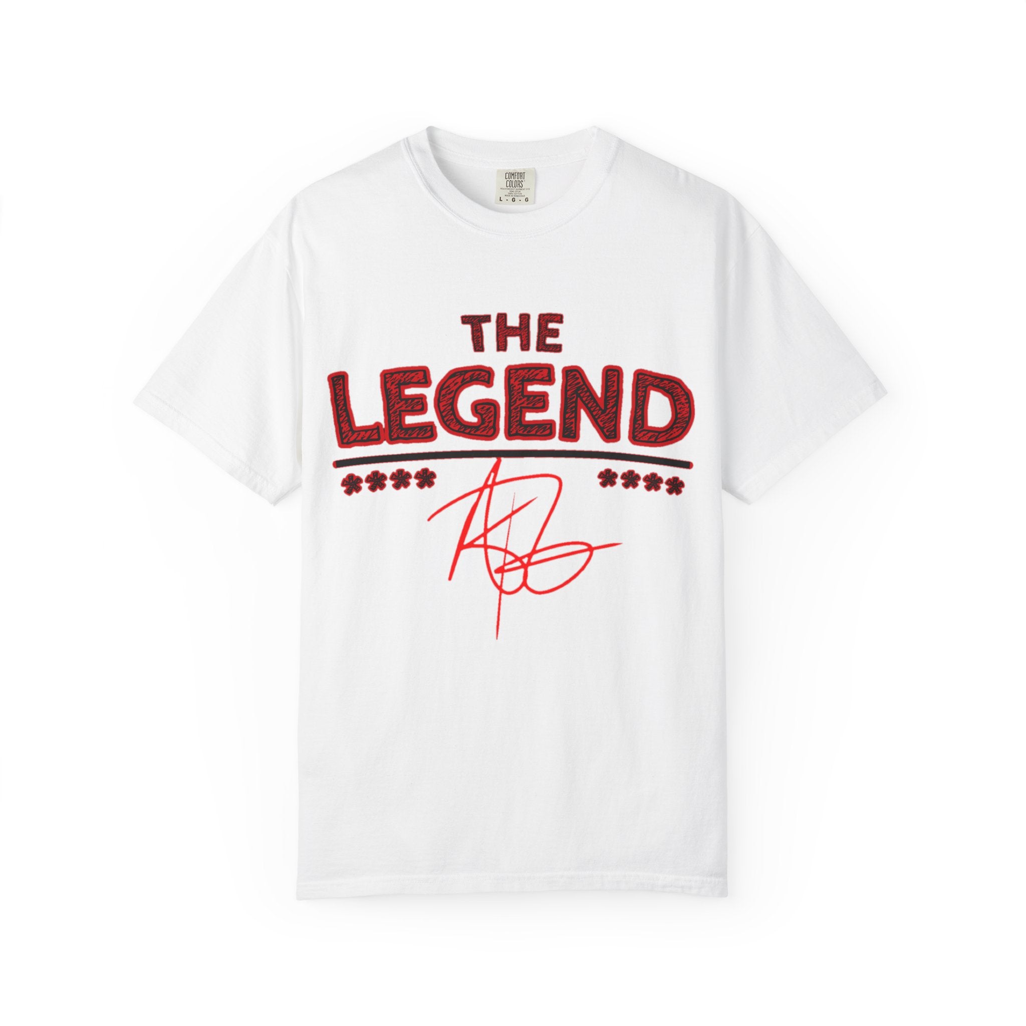 "The Legend" Scriptive T-shirt - Graphic designer Streetwear