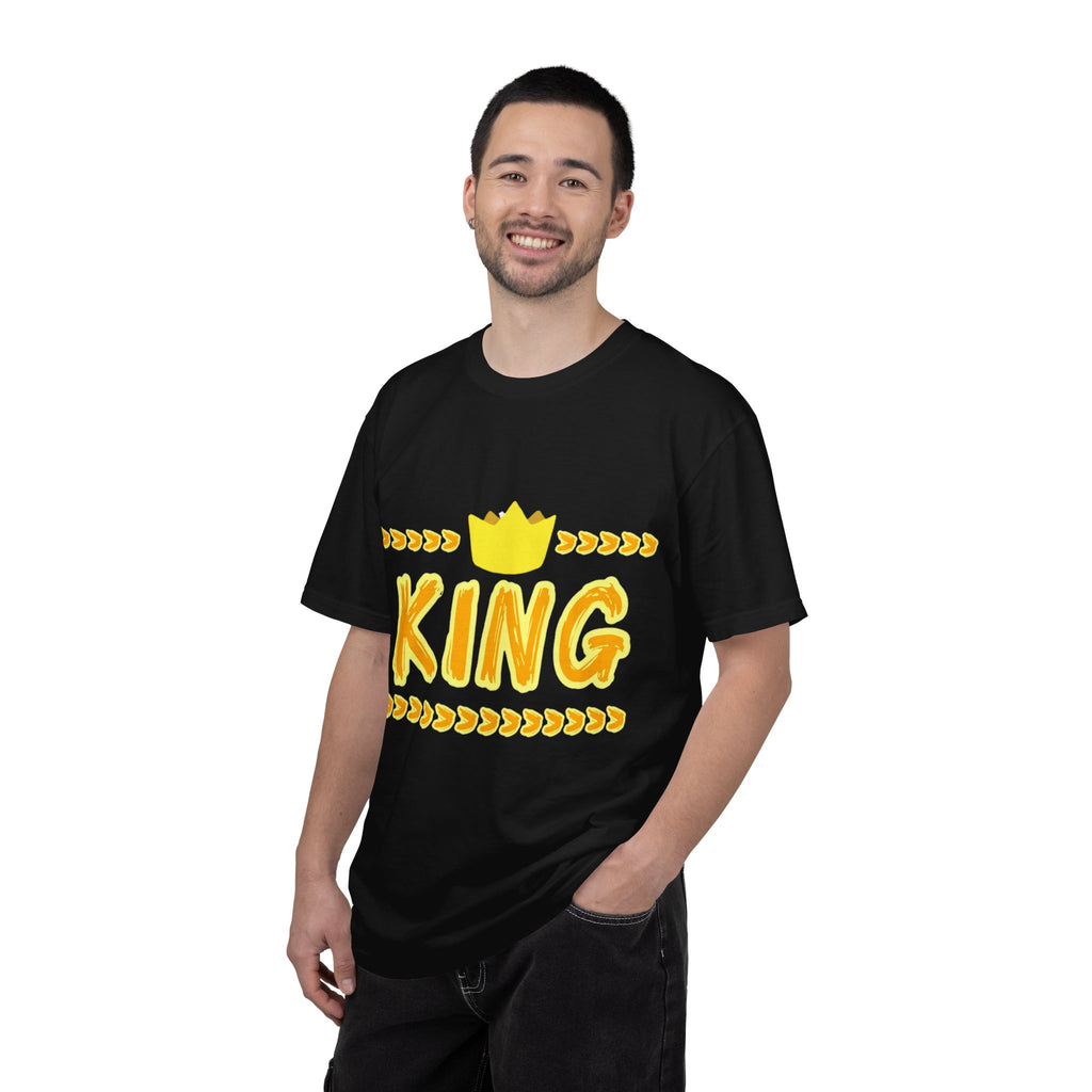 King graphic Yellow - Unisex Garment-Dyed T-shirt