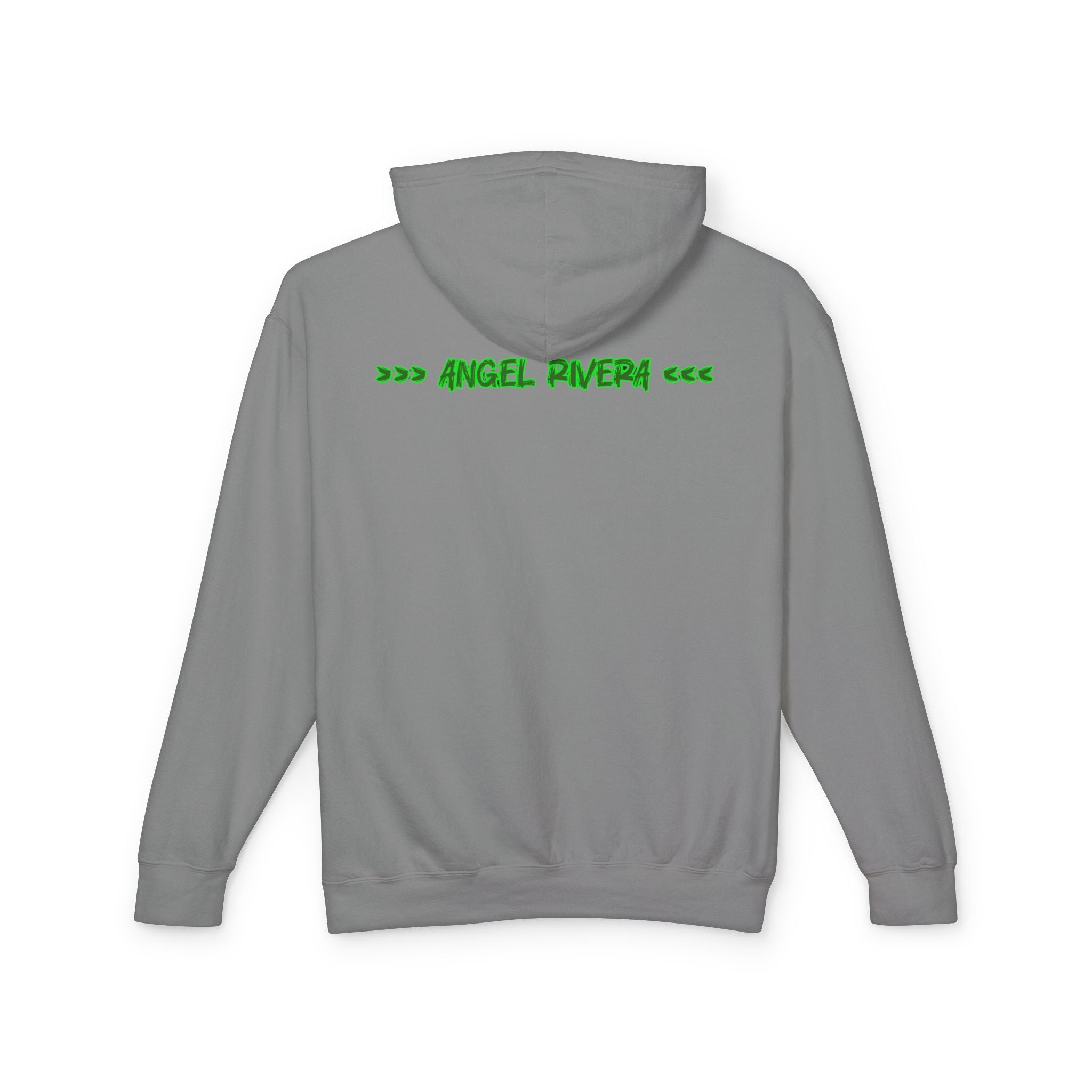 I Trust Nobody Hoodie — Neon Green Broken Heart Graphic Hooded Sweatshirt
