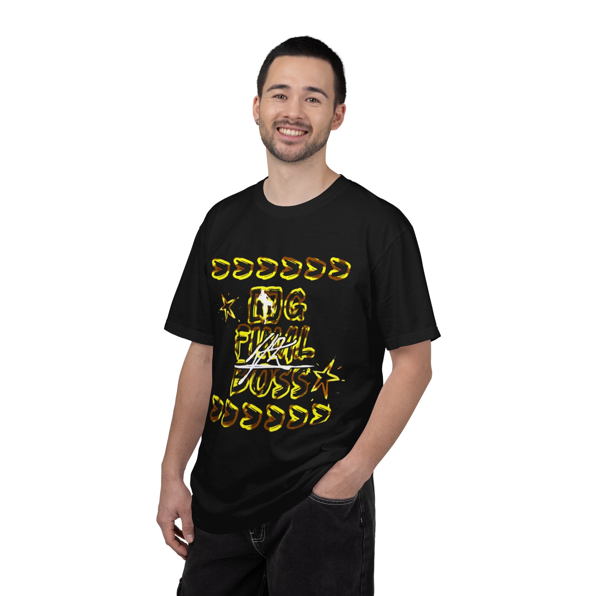 OG Final Boss Graphic star designed T-shirt - Streetwear