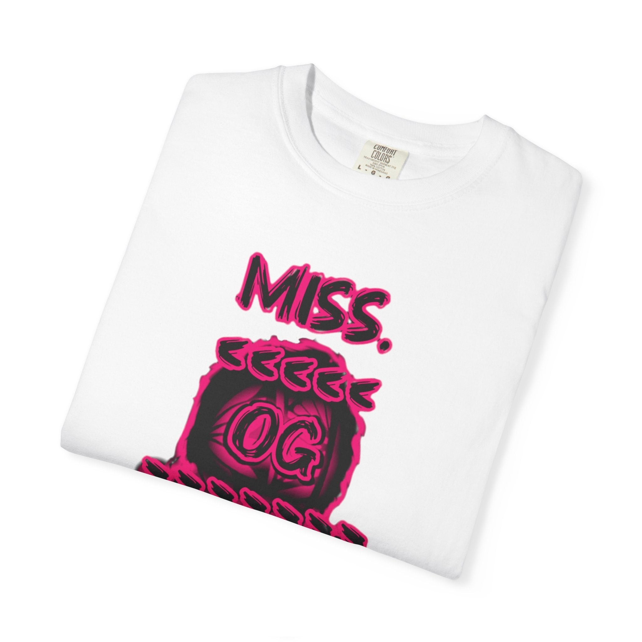 Miss OG Final Boss T-Shirt — Retro Neon Gaming Graphic Tee
