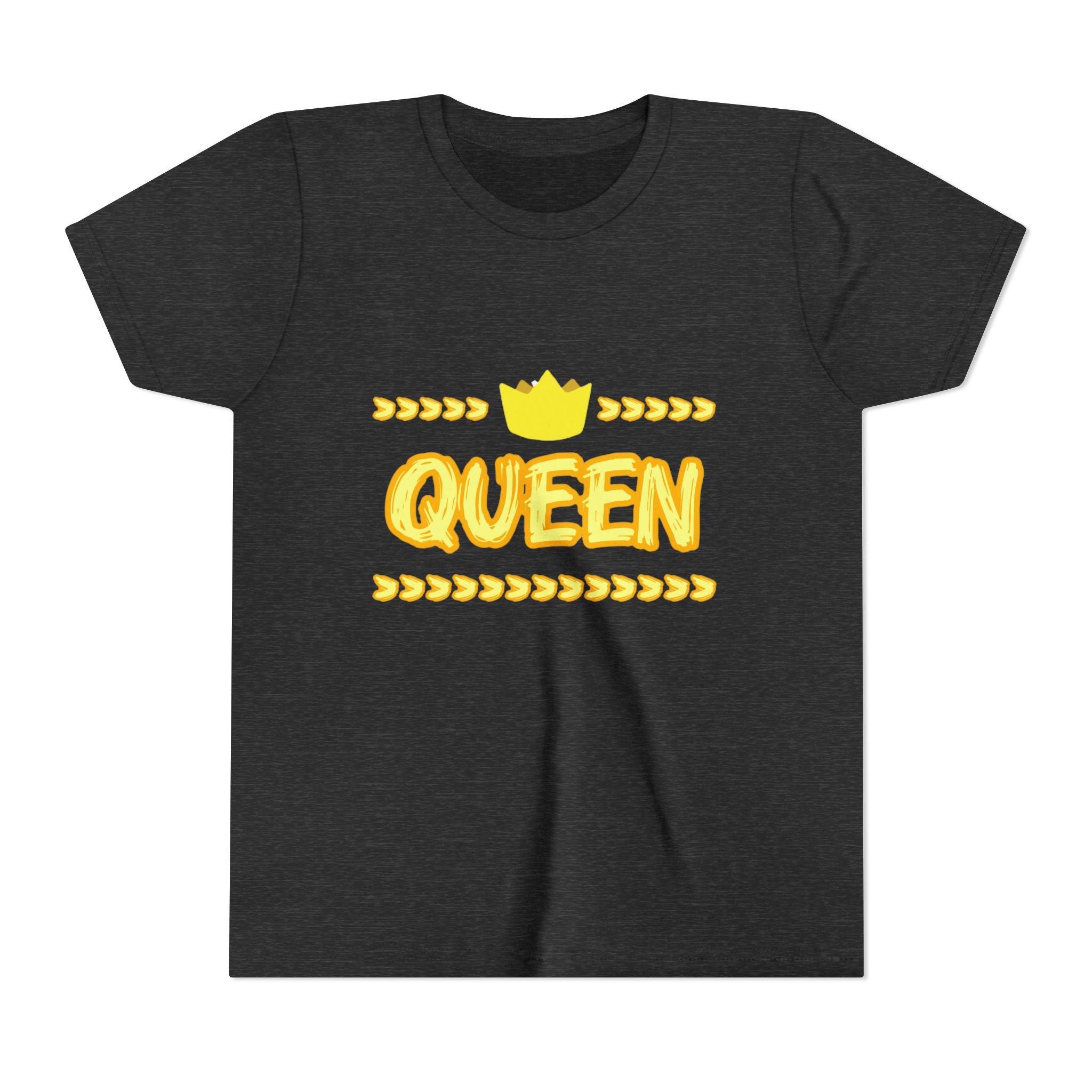 Queen yellow graphic youth Short Sleeve Tee