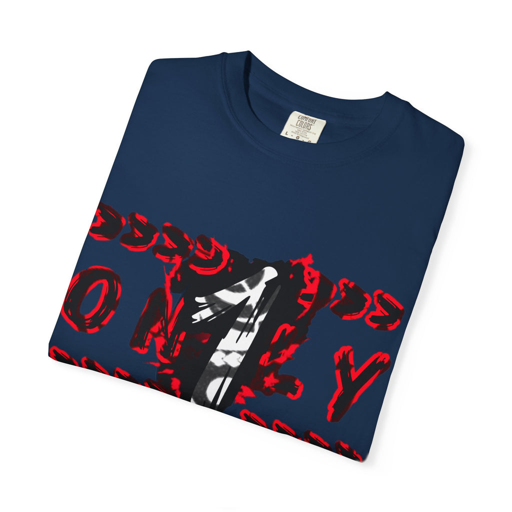 Only 1 Graphic Tee — Retro Red & Black Skate Shirt