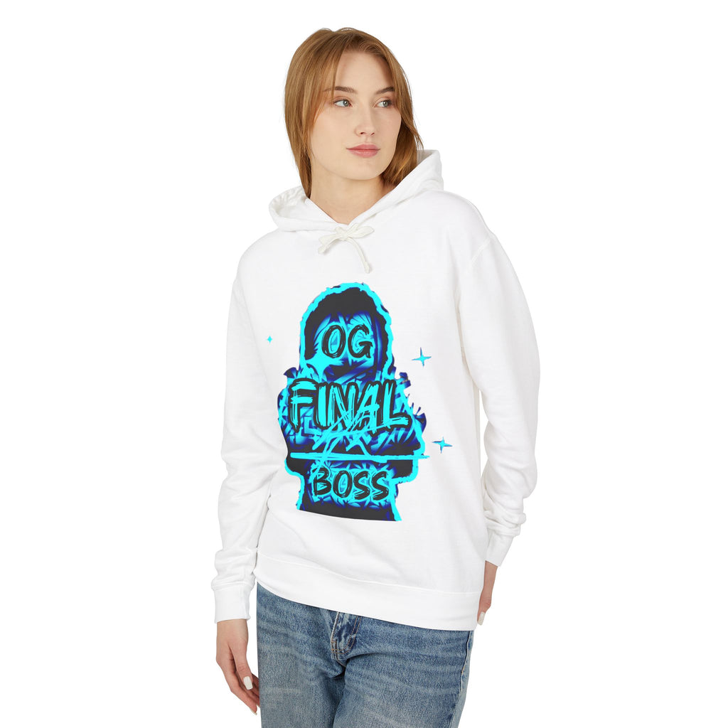 OG Final Boss Hoodie — Retro Neon / Diamond Pullover