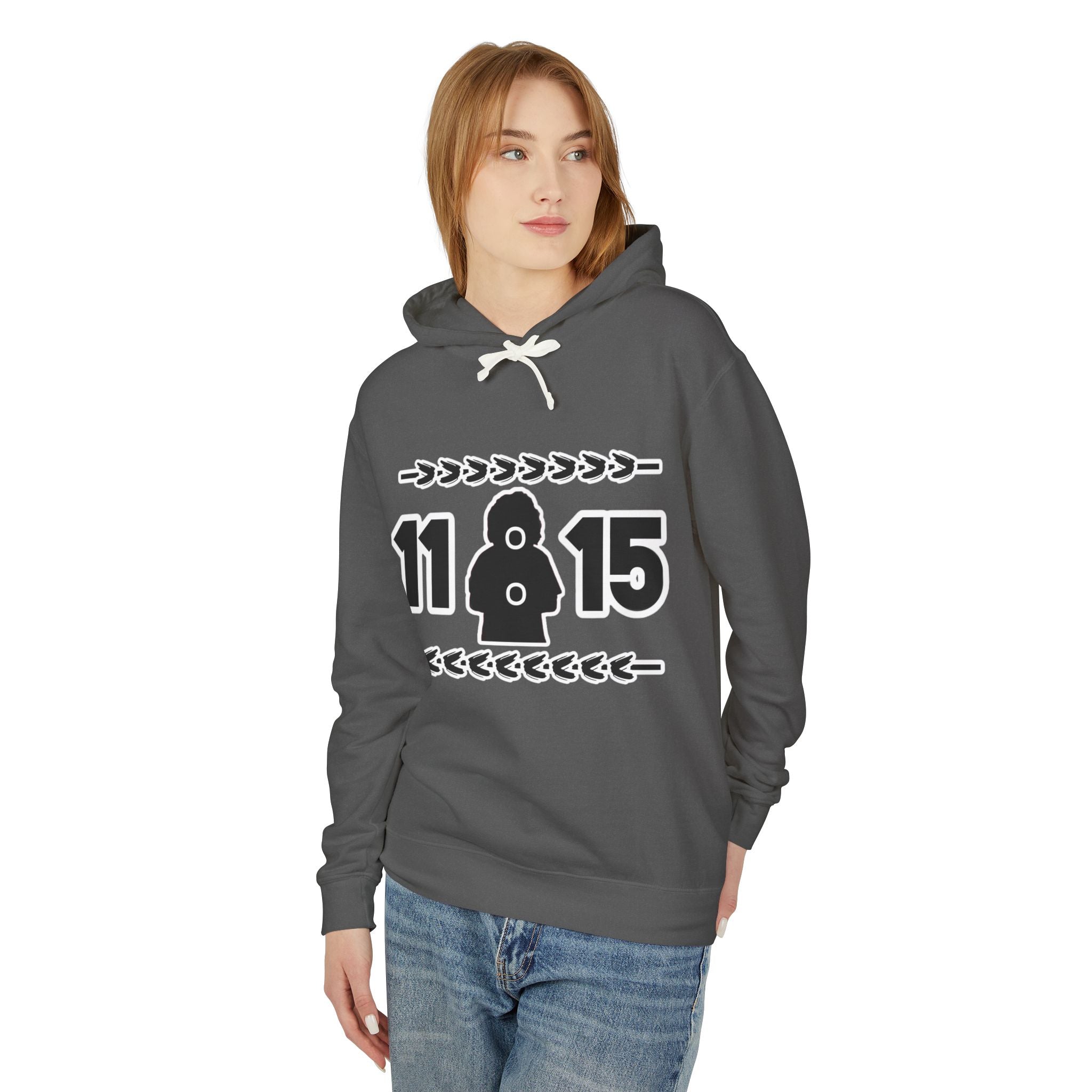 Hoodie — 11:15 Figure Graphic Lightweight Pullover
