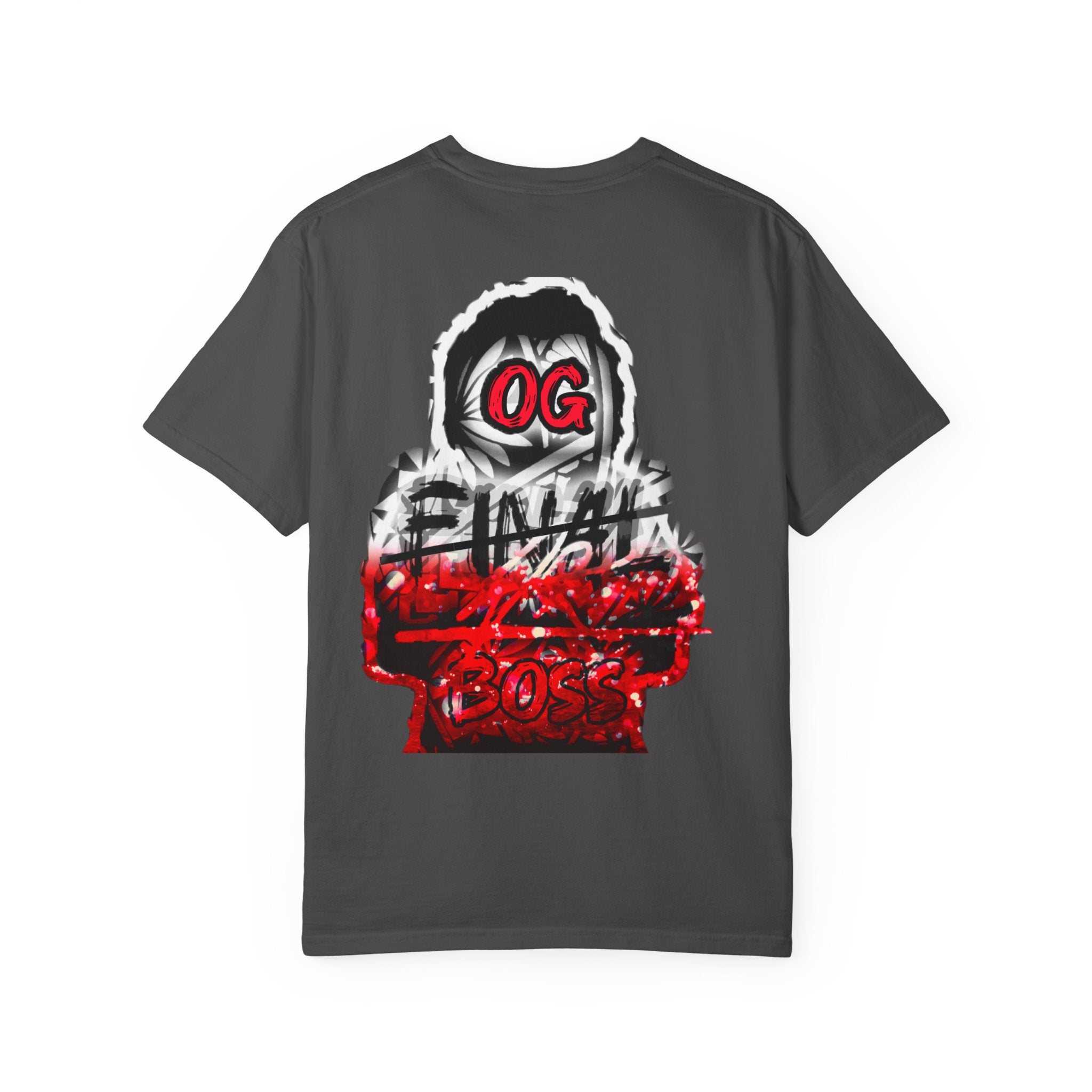 OG F Boss Unisex Garment-Dyed T-shirt