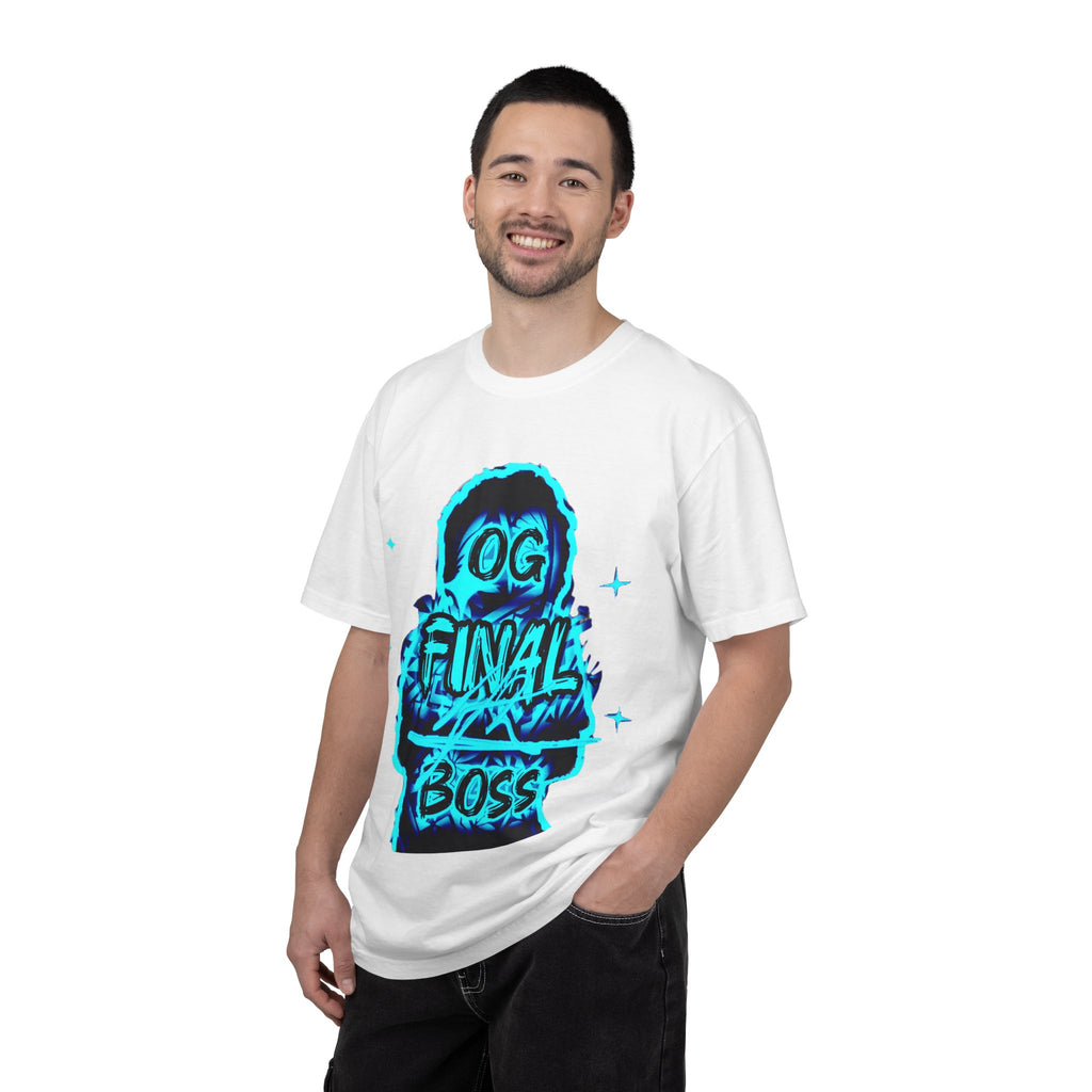 OG Final Boss T‑Shirt — Retro Neon / Diamomd Graphic Tee