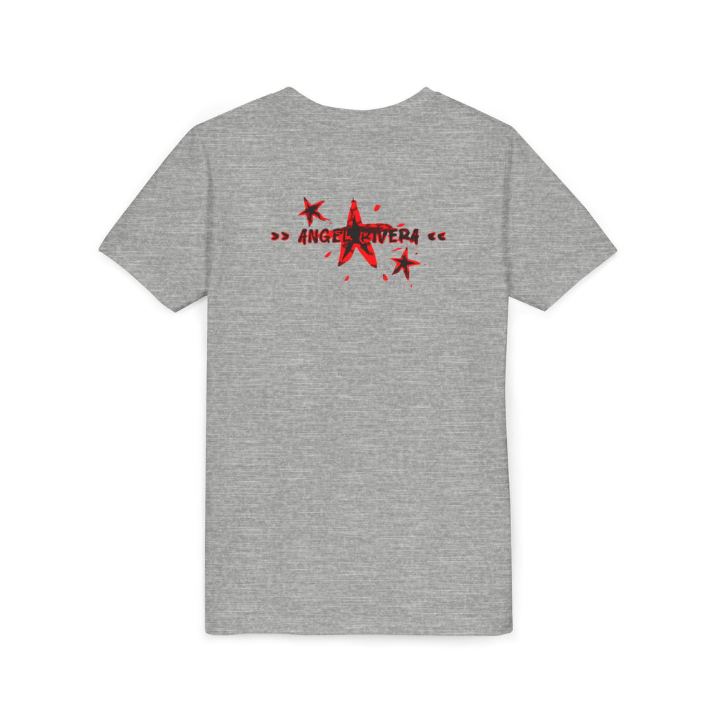 Youth Tee “The Legend” Graphic Shirt with Signature & Star Back Print