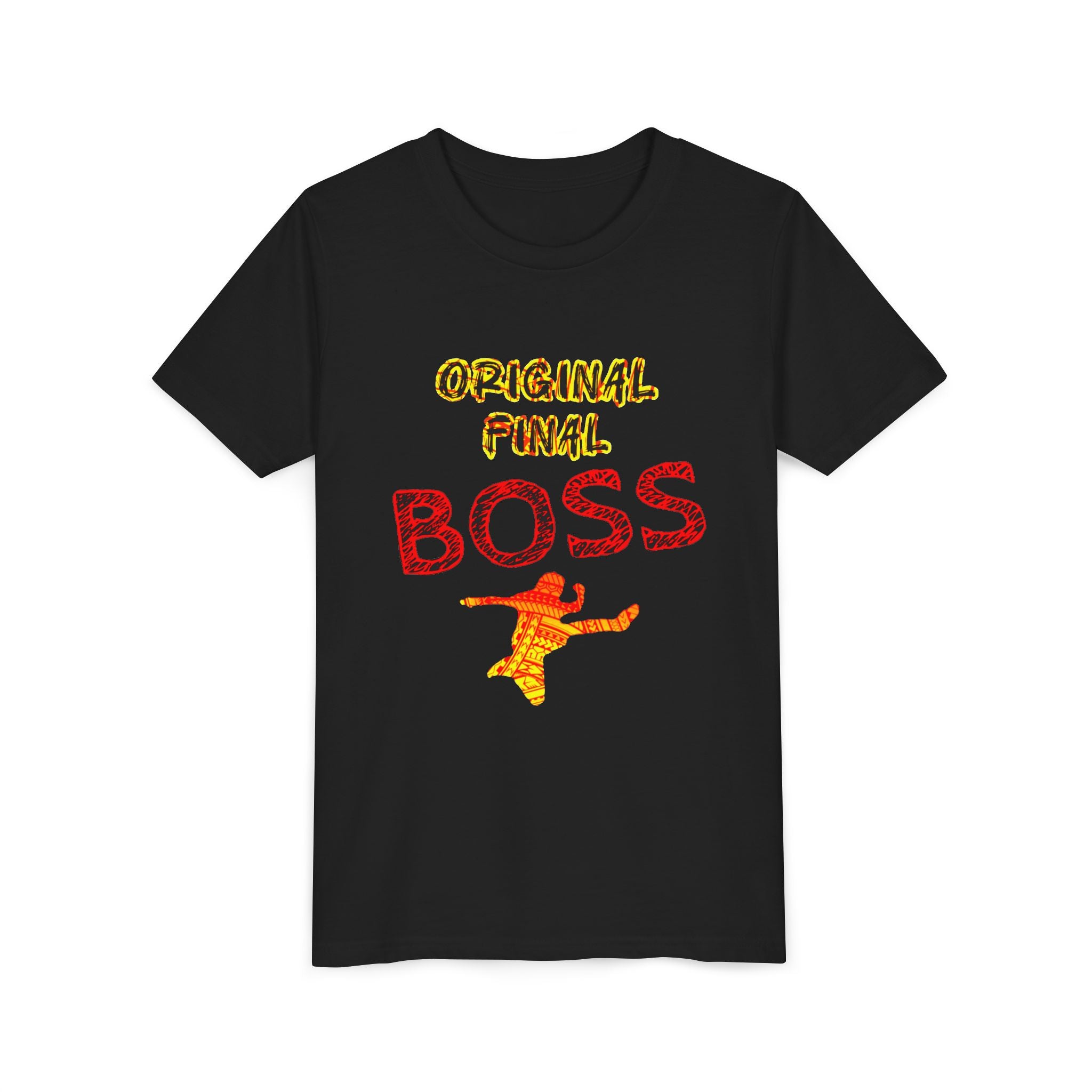 Youth Tee - "Original Final BOSS" Graphic Shirt