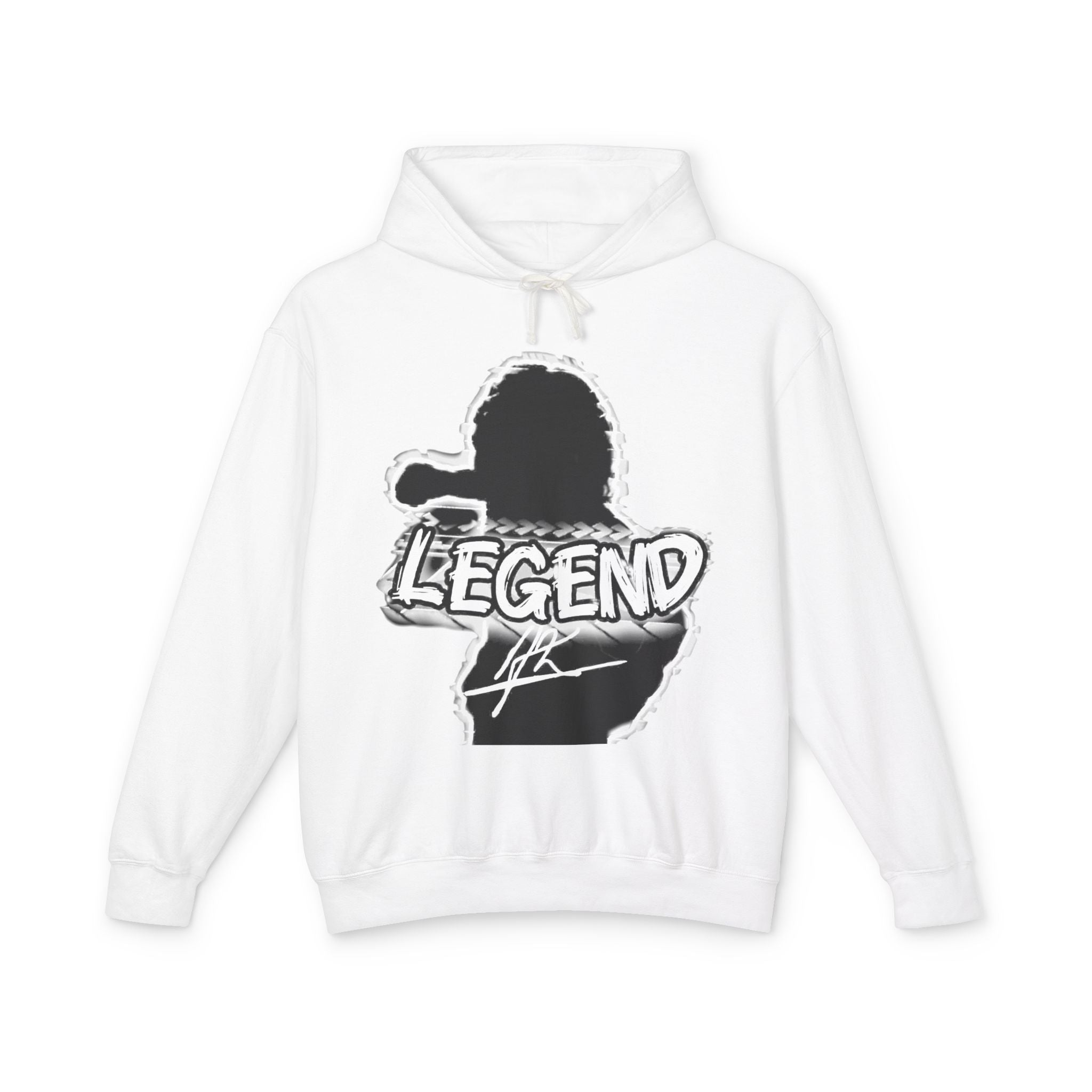Legend Silhouette Hoodie — Graphic 'Legend' Pullover