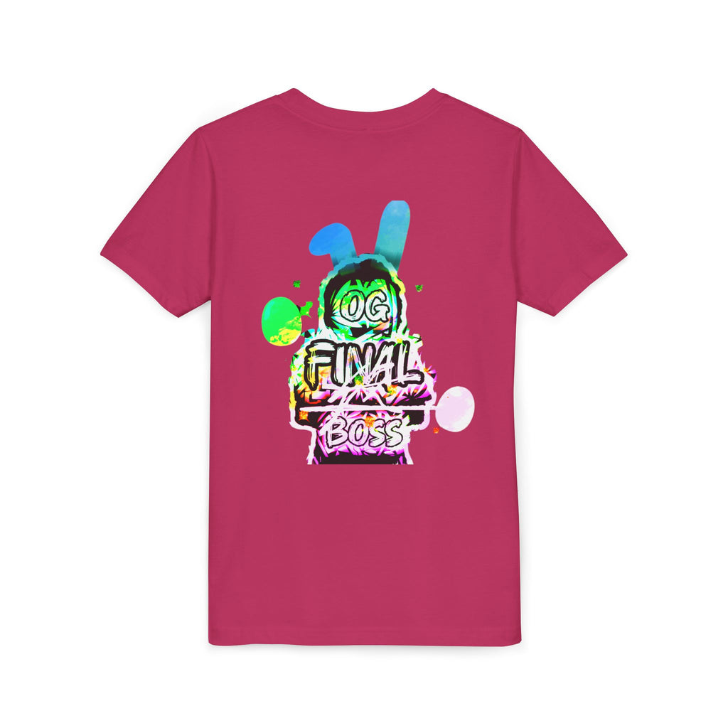 Easter OG Final Boss — Holographic Youth T-shirt