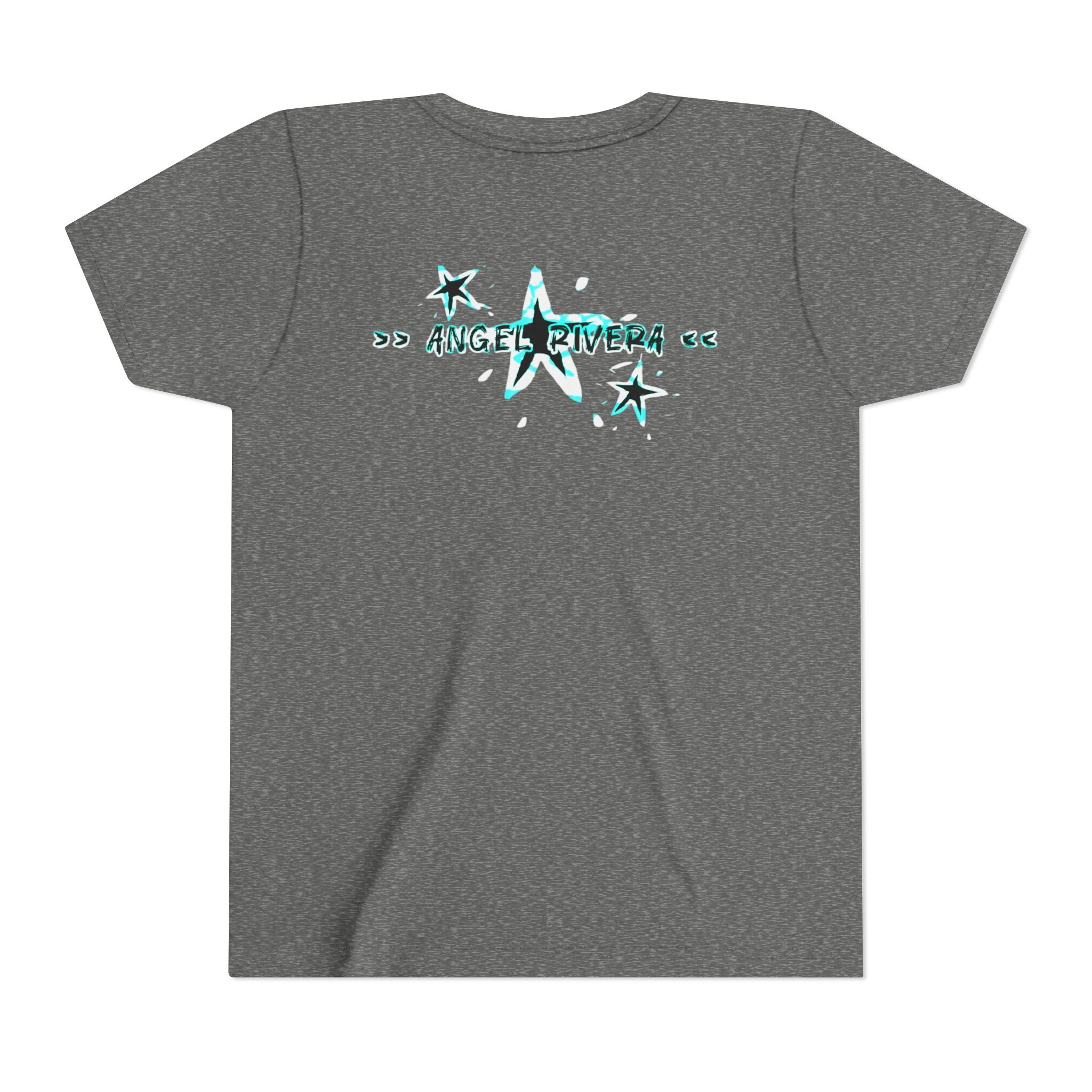 Youth Tee — "OG Final Boss" Graphic Shirt with Cyan Star Nameback