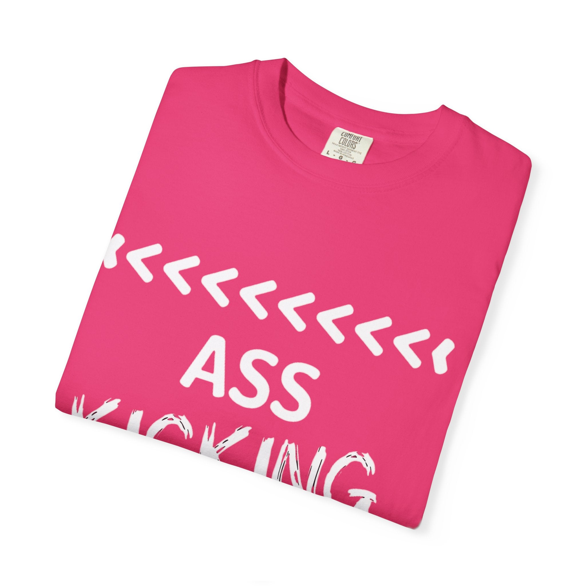 Ah kicking machine - Unisex Garment-Dyed T-shirt