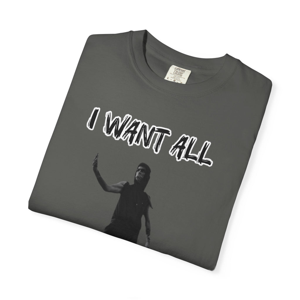 I Want All The Smoke T-Shirt — Fighter Silhouette Combat Tee
