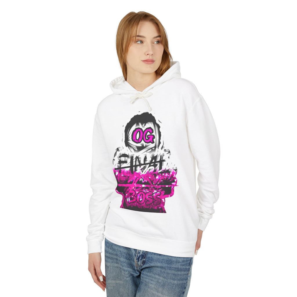 OG Final Boss Graphic Hoodie — Retro Neon Gamer Streetwear