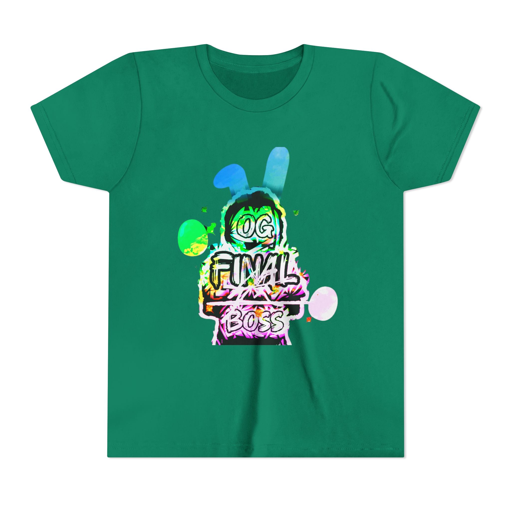 Easter OG Final Boss — Holographic Youth T-shirt