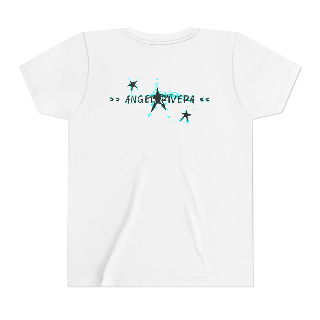 Youth Tee — "OG Final Boss" Graphic Shirt with Cyan Star Nameback