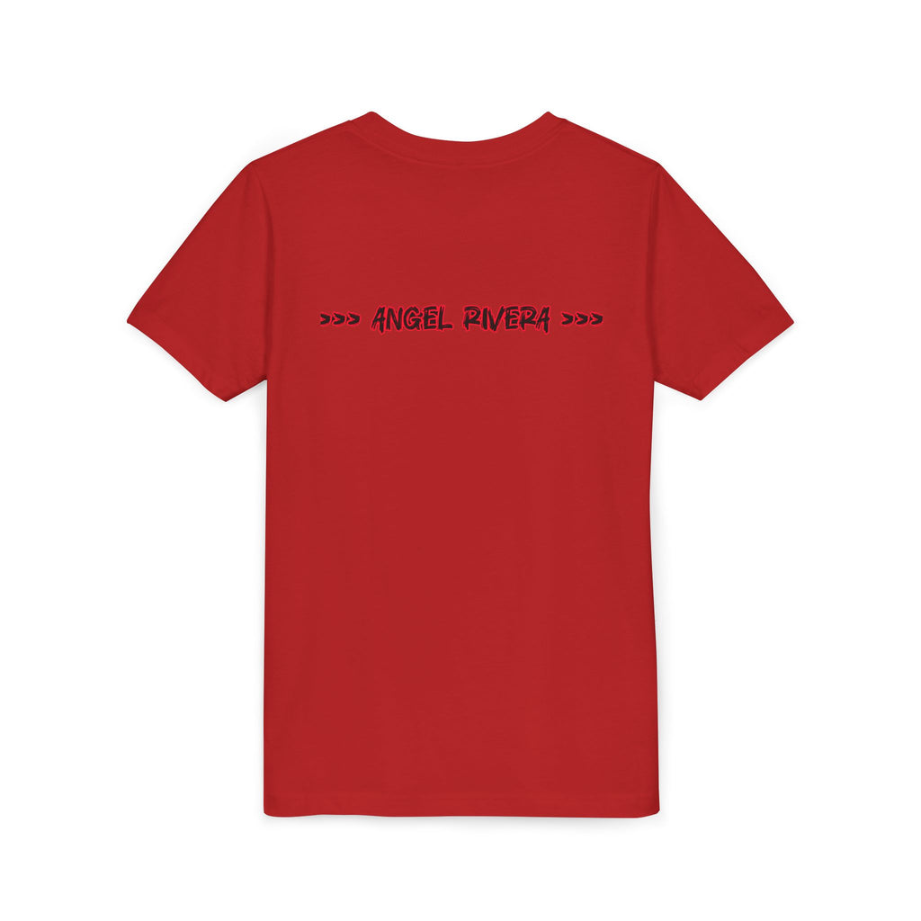 Youth Tee — "Unbreakable Confidence" Graphic Shirt with Hand Sign Design