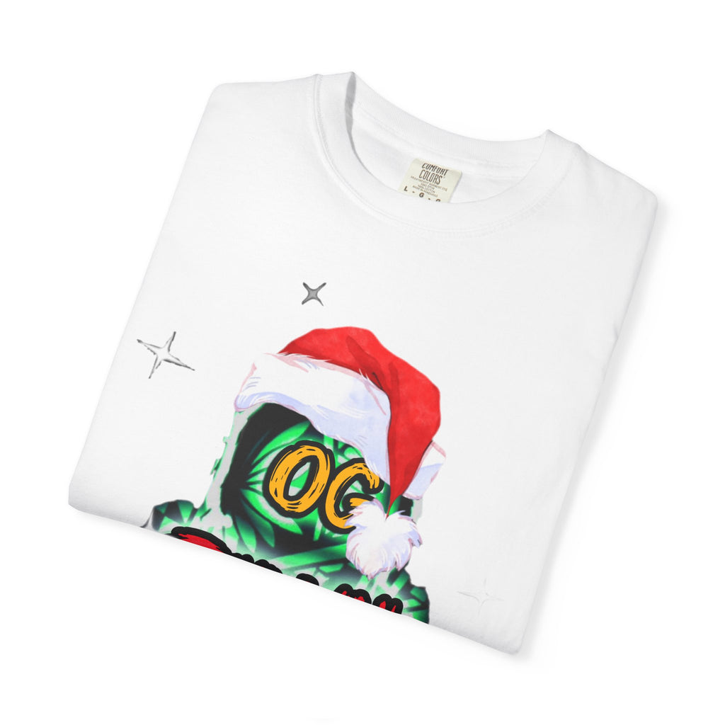 OG final Boss - XMAS Edition - Unisex Garment-Dyed T-shirt