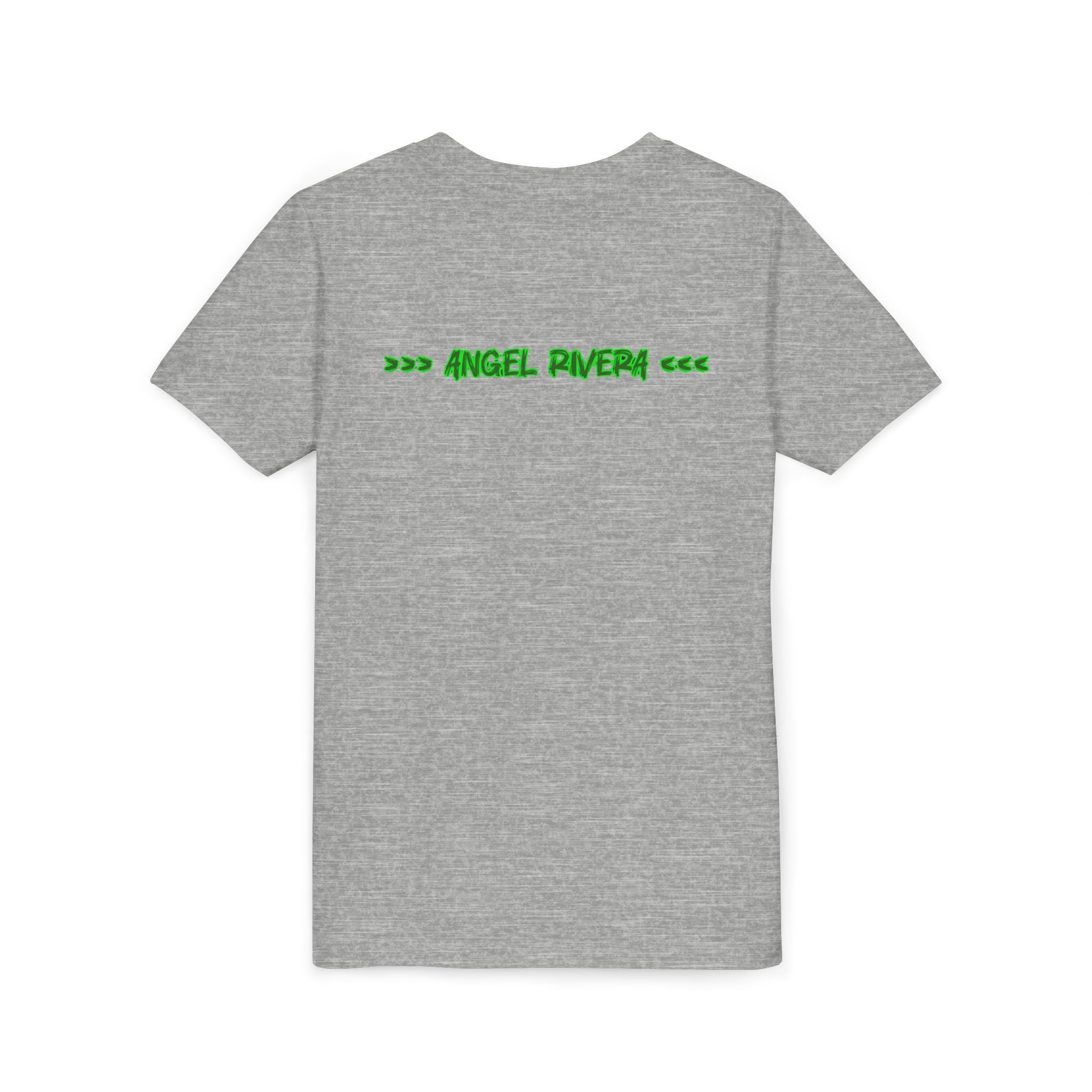 Youth Tee - 'I Trust Nobody' Neon Green Broken Heart Graphic