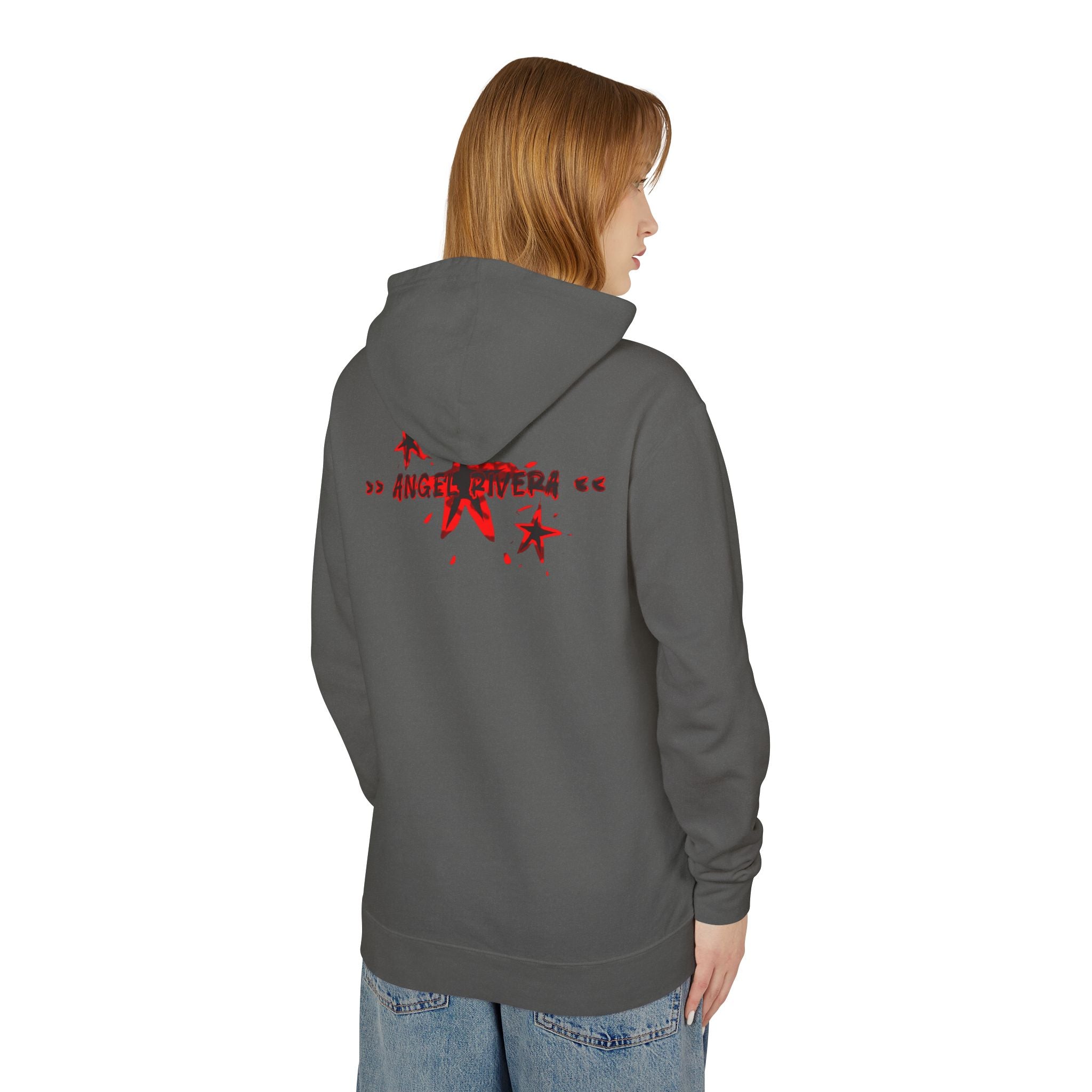 Locked In Hoodie — 'Locked In' Graphic Hooded Sweatshirt with Back Star Name Detail