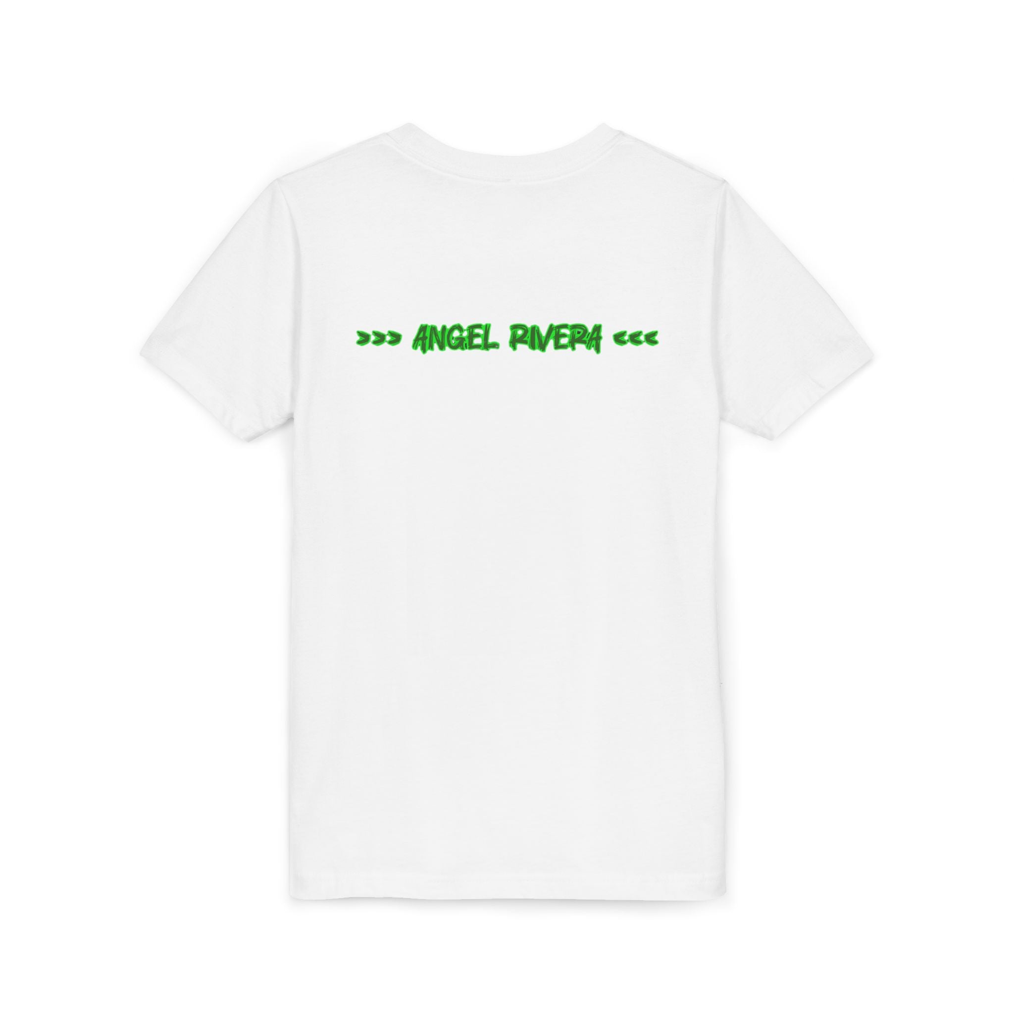 Youth Tee - 'I Trust Nobody' Neon Green Broken Heart Graphic