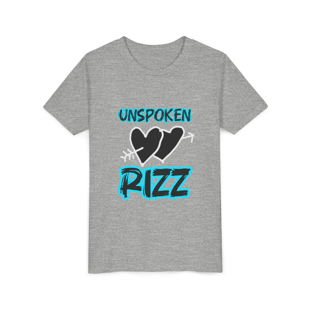 Youth Tee — "Unspoken Rizz" Graphic Shirt with Name Accent