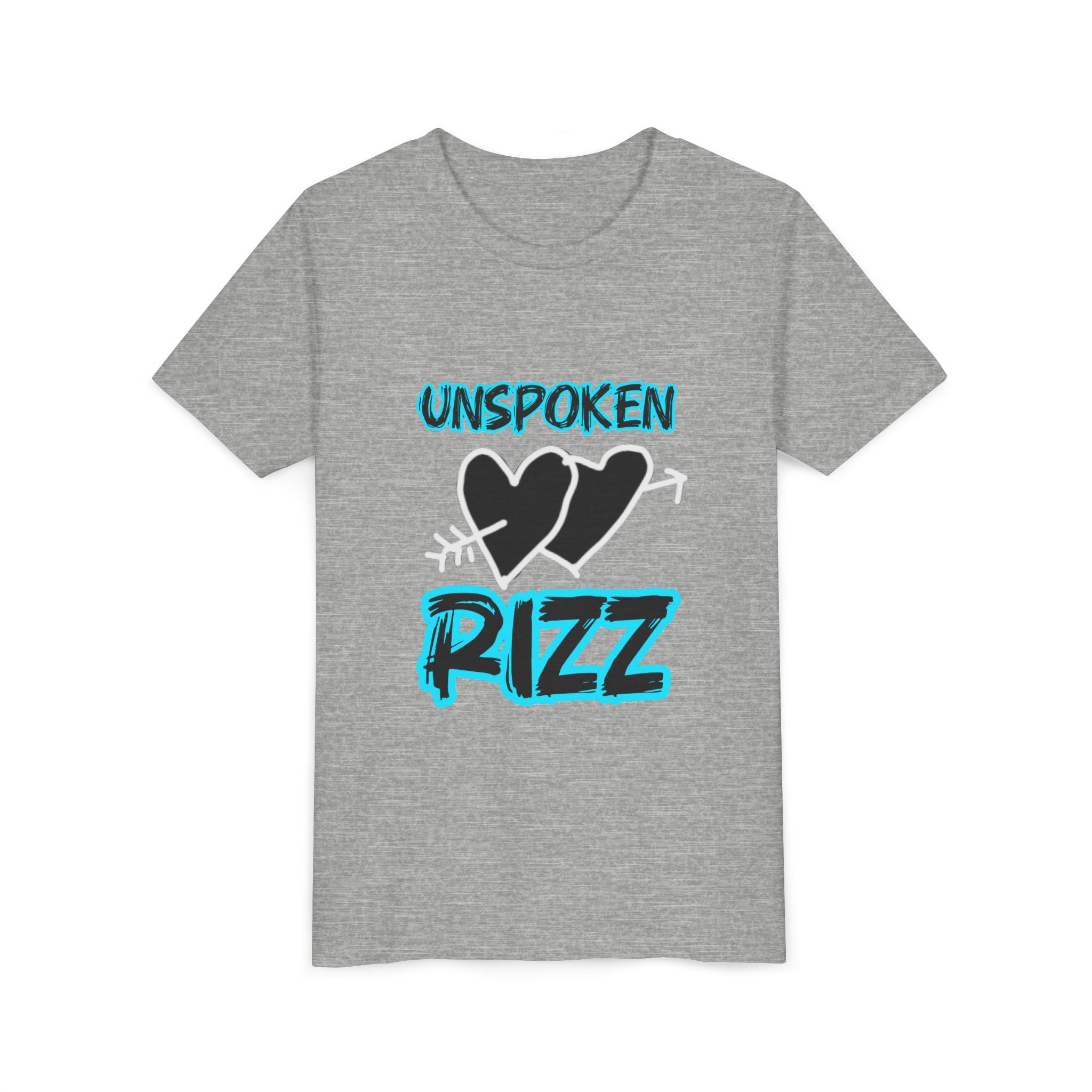 Youth Tee — "Unspoken Rizz" Graphic Shirt with Name Accent