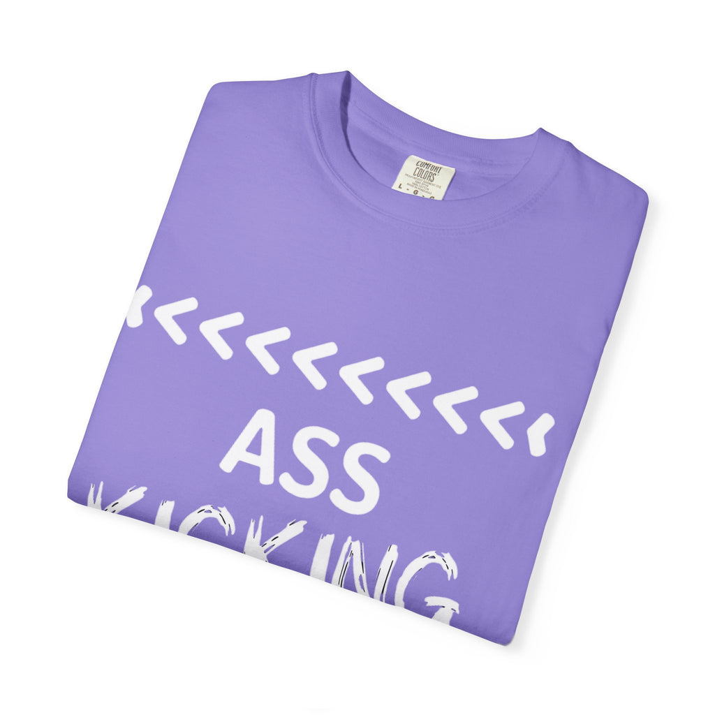 Ah kicking machine - Unisex Garment-Dyed T-shirt