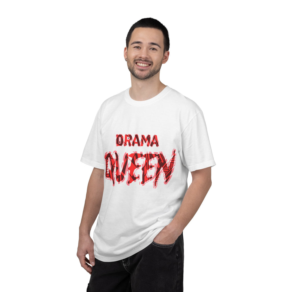 Drama Queen T-Shirt — Bold Red Graphic Tee