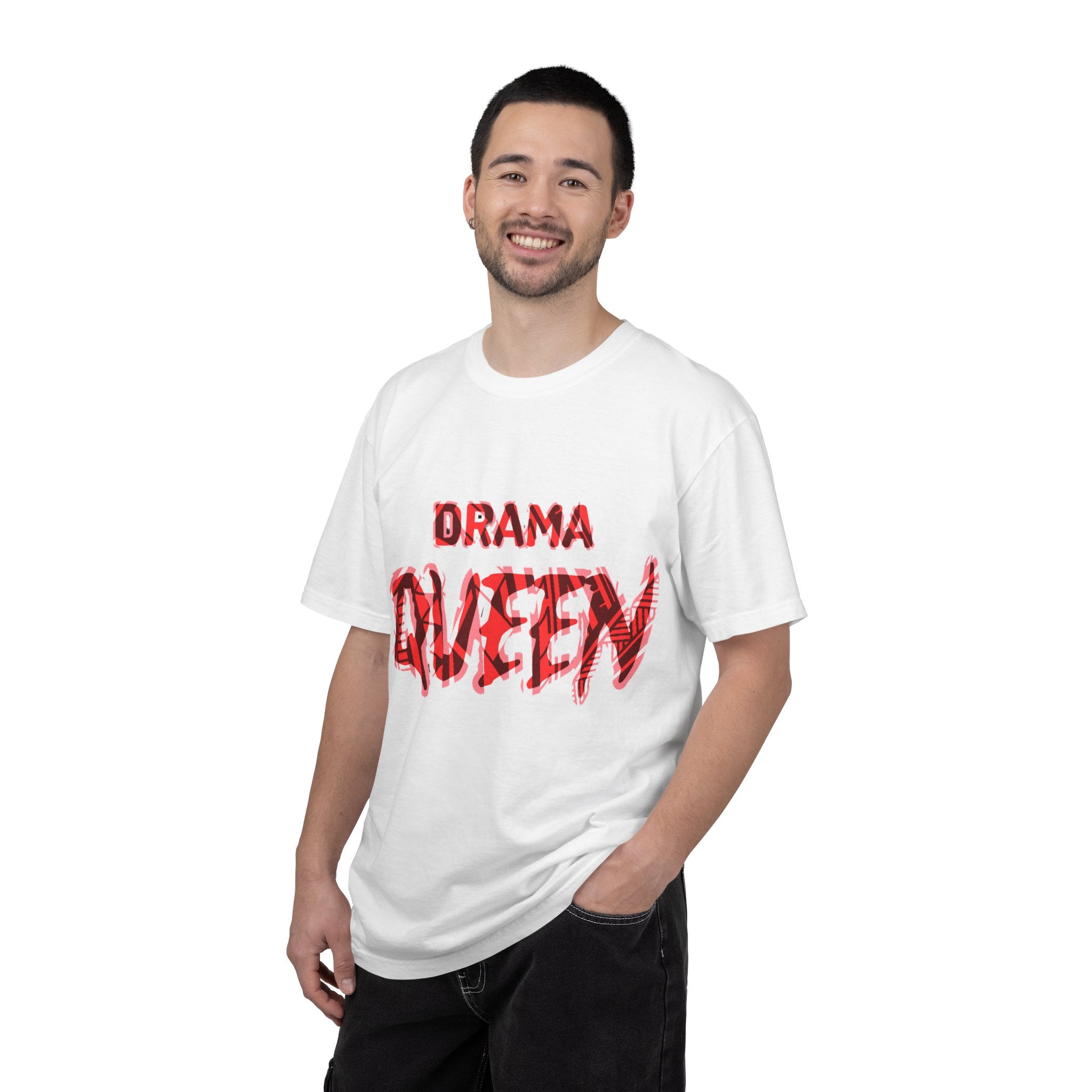 Drama Queen T-Shirt — Bold Red Graphic Tee