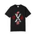 OGFB Abstract Graphic T-Shirt — Red & Black Tribal Lettering
