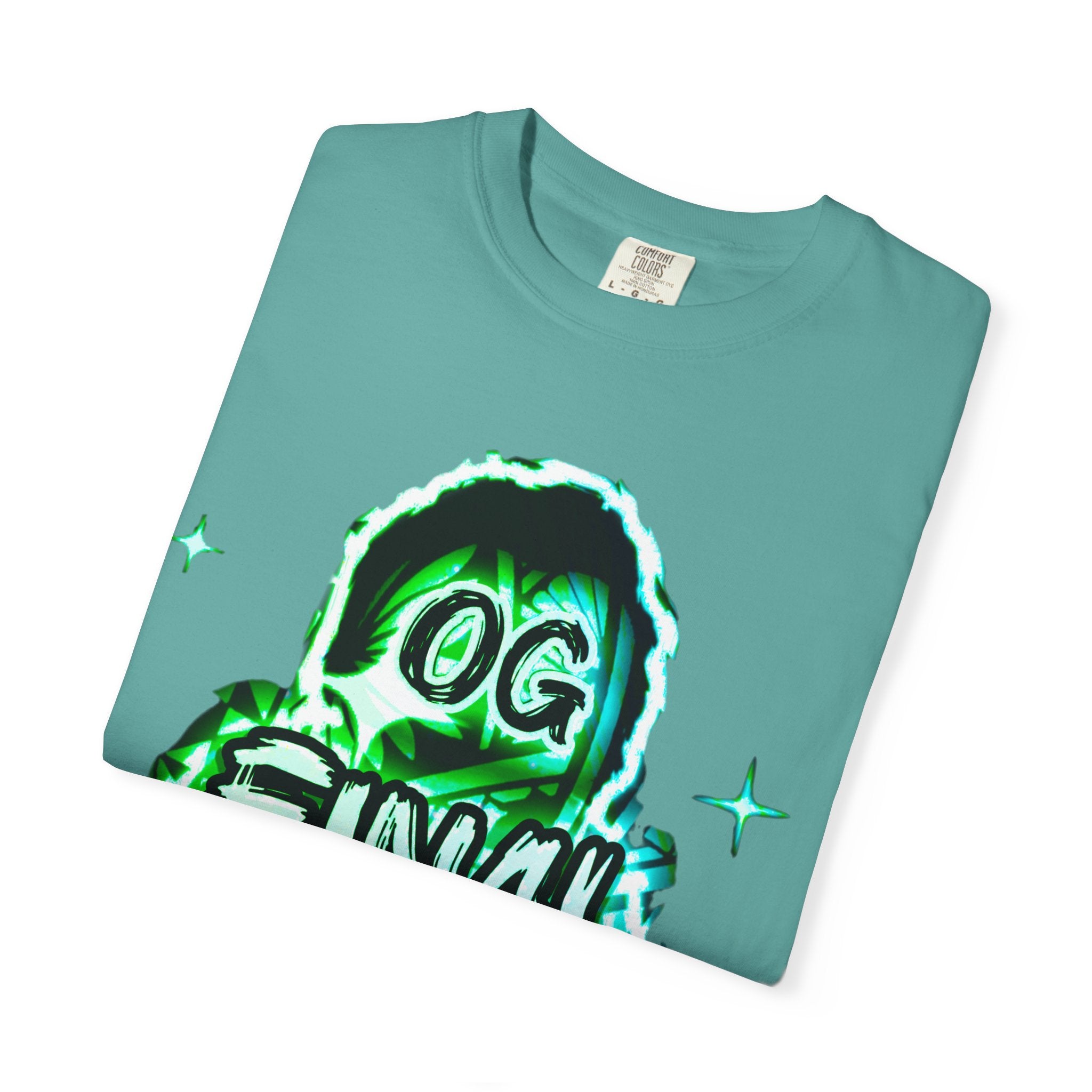 OG Final Boss T-shirt — Emerald Graphic designer
