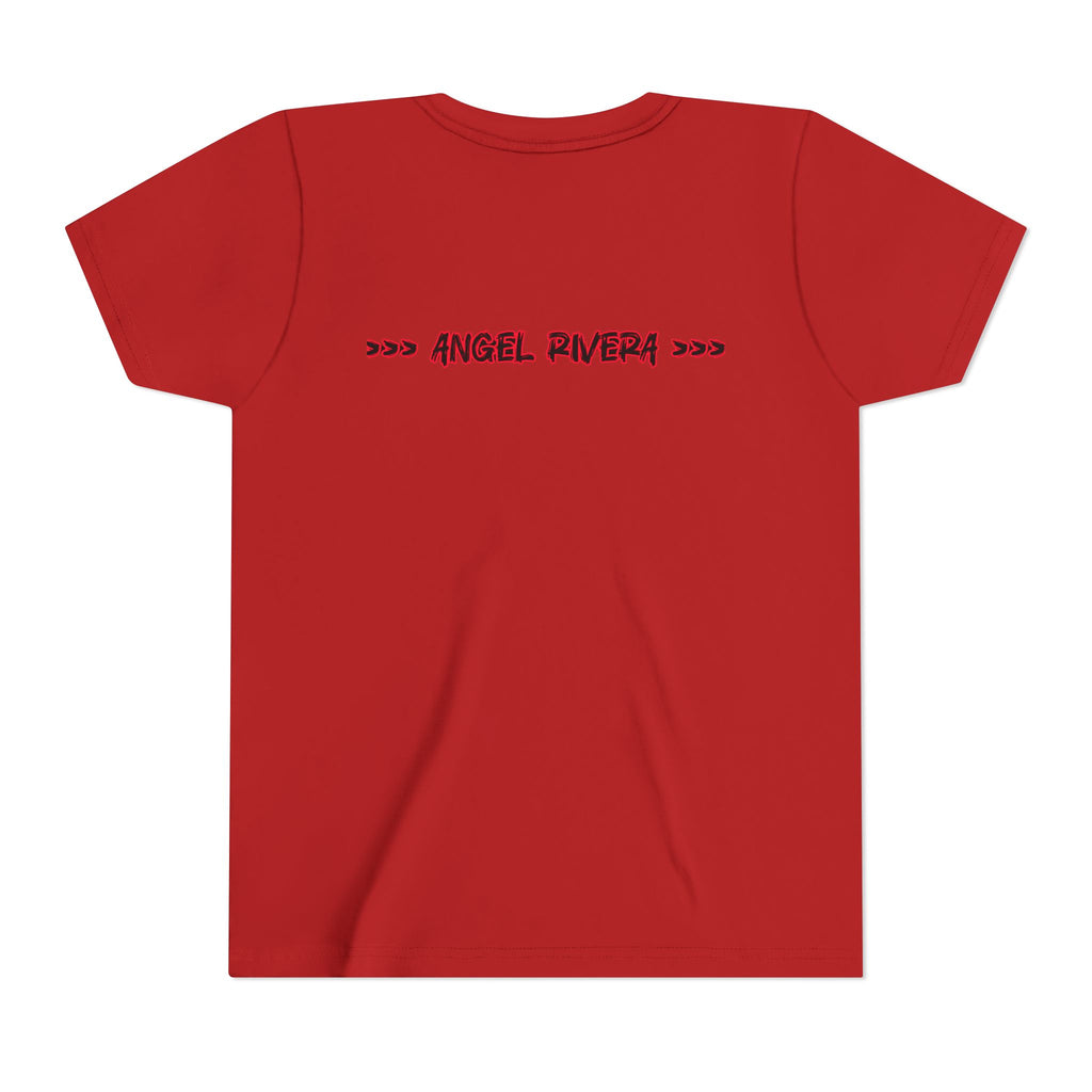 Youth Tee — "Unbreakable Confidence" Graphic Shirt with Hand Sign Design