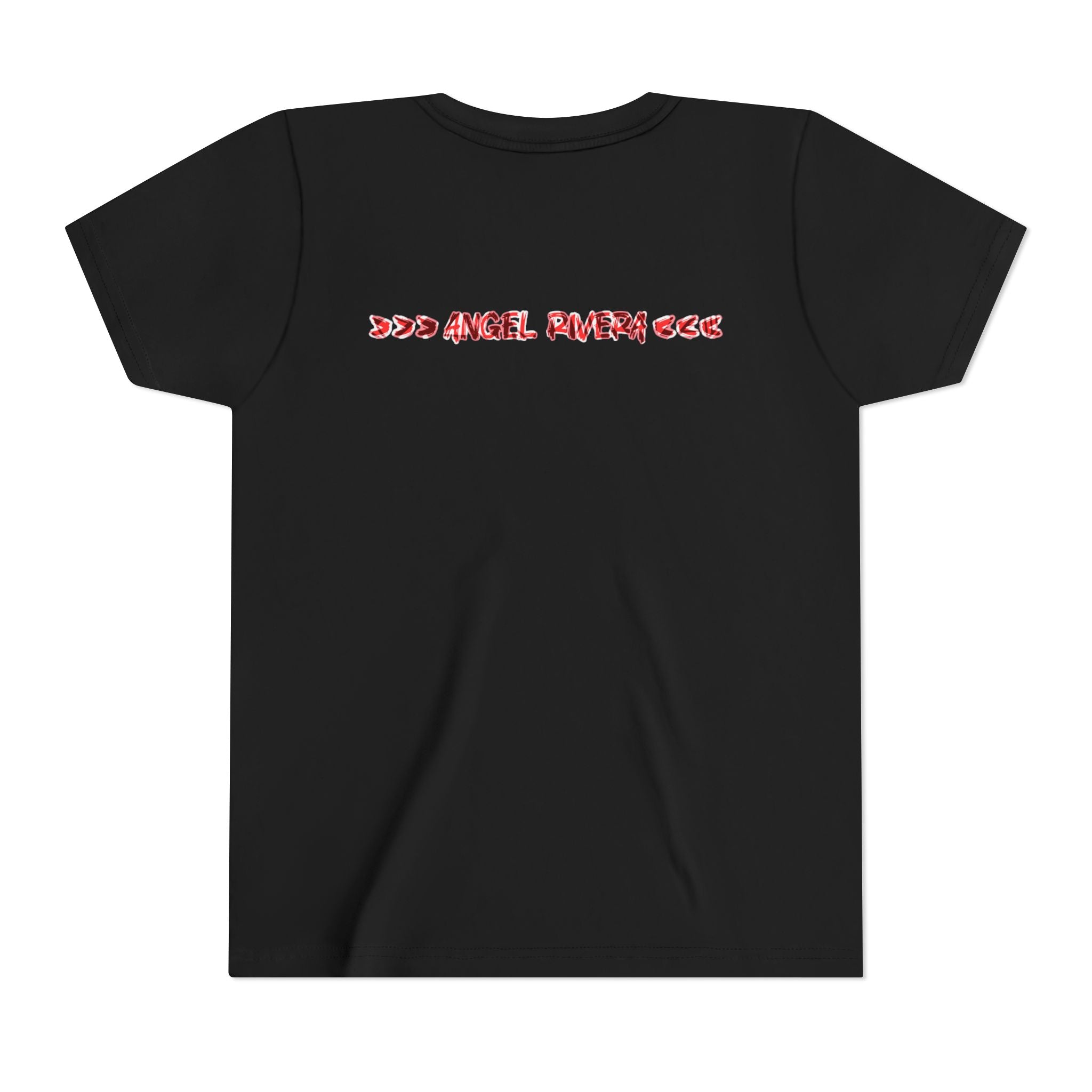 Drama King Youth Tee — Bold Red Graphic Kids T‑Shirt