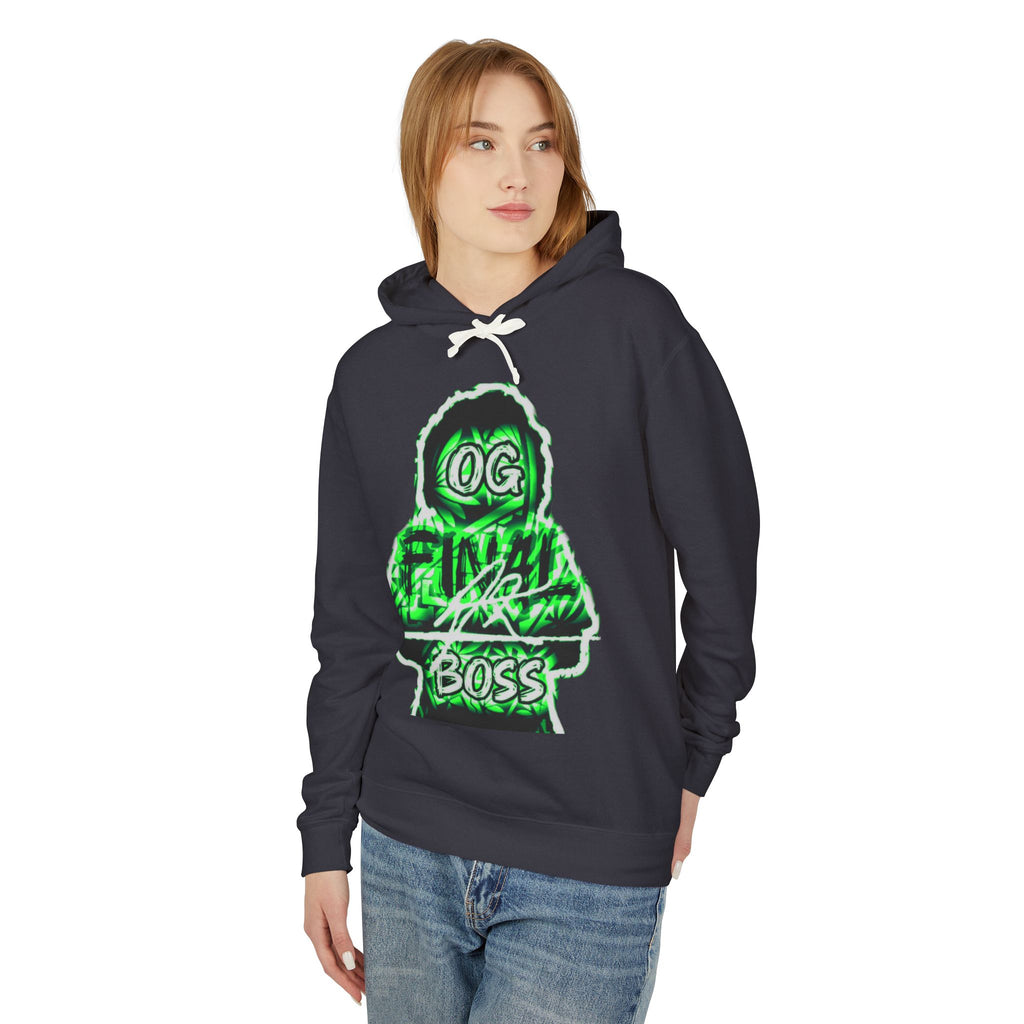 OG Final Boss Hoodie — Neon Green Gaming Streetwear
