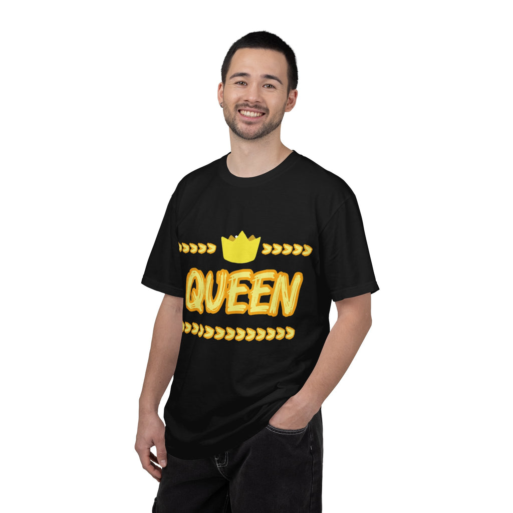 Queen Graphic T-Shirt — Yellow Crown Casual Tee