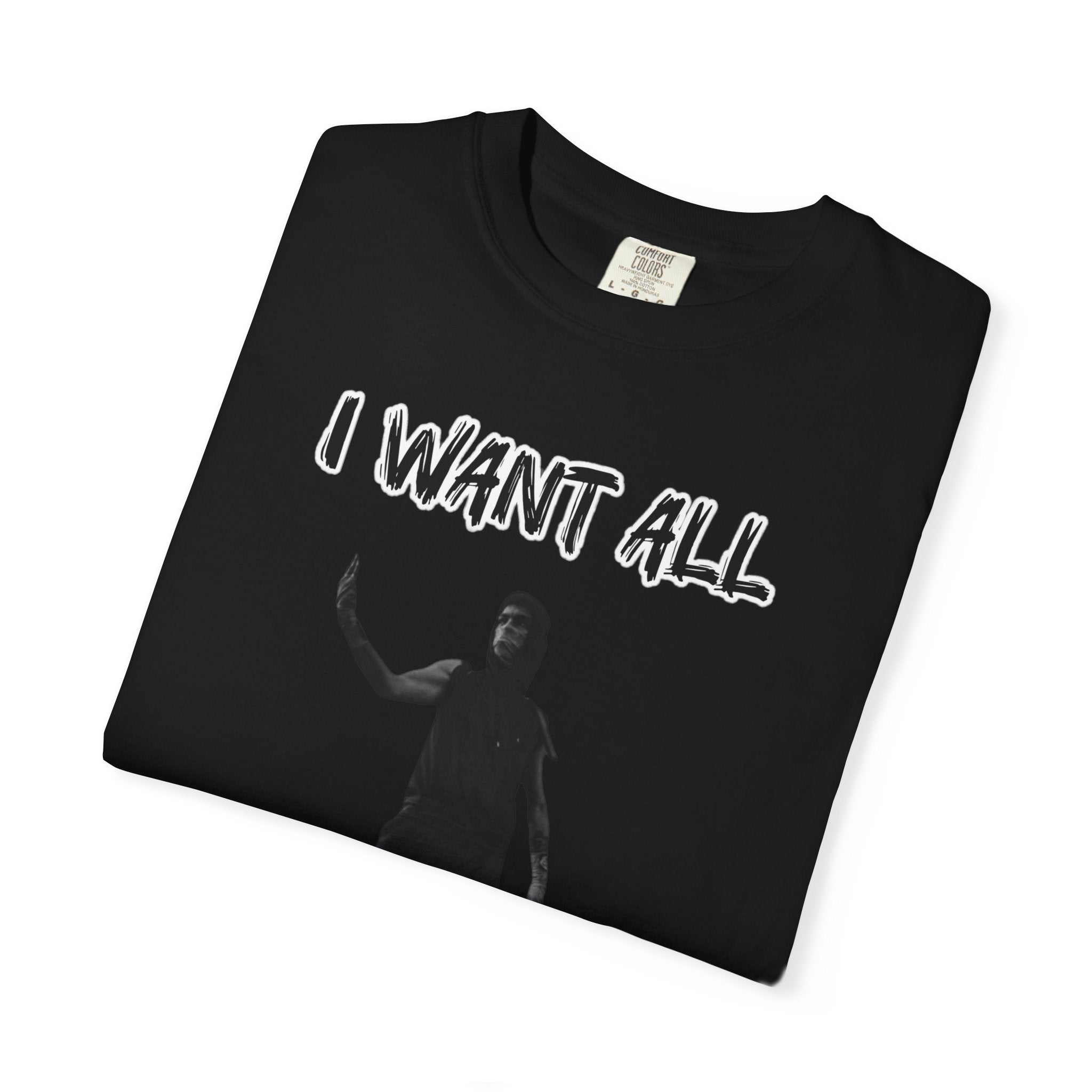 I Want All The Smoke T-Shirt — Fighter Silhouette Combat Tee