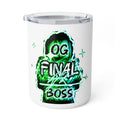 OG Final Boss Coffee Mug – 10oz - Emerald - Insulated Travel Tumbler