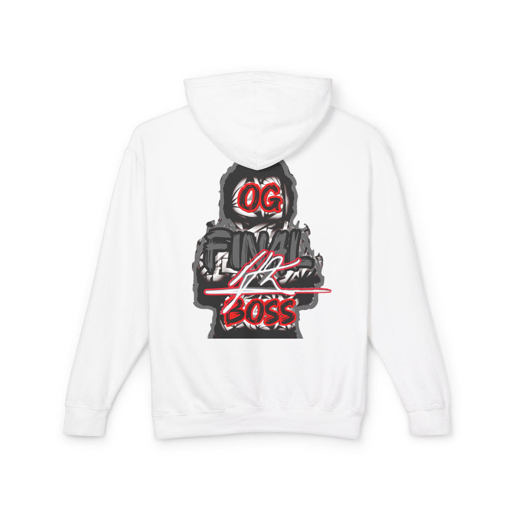 OG Final Boss Hoodie — Platinum graphic Pullover