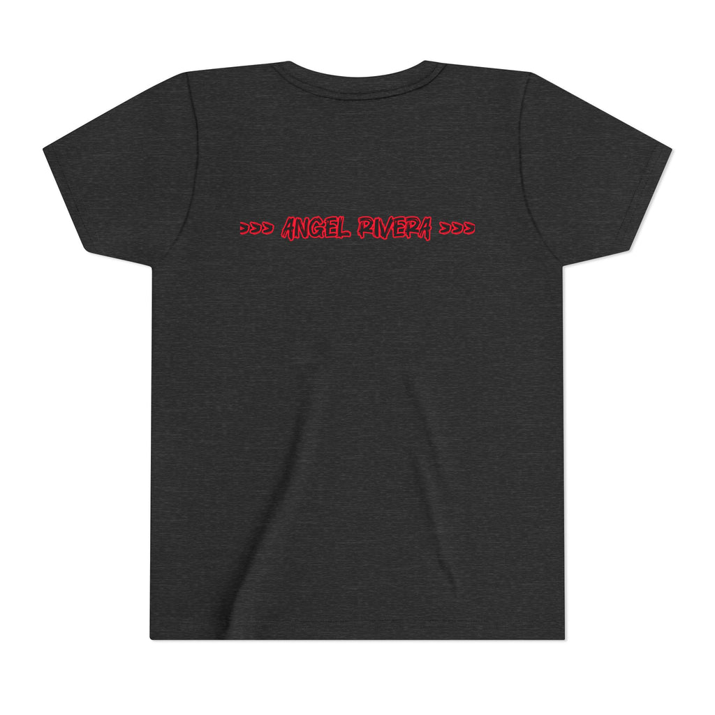 Youth Tee — "Unbreakable Confidence" Graphic Shirt with Hand Sign Design