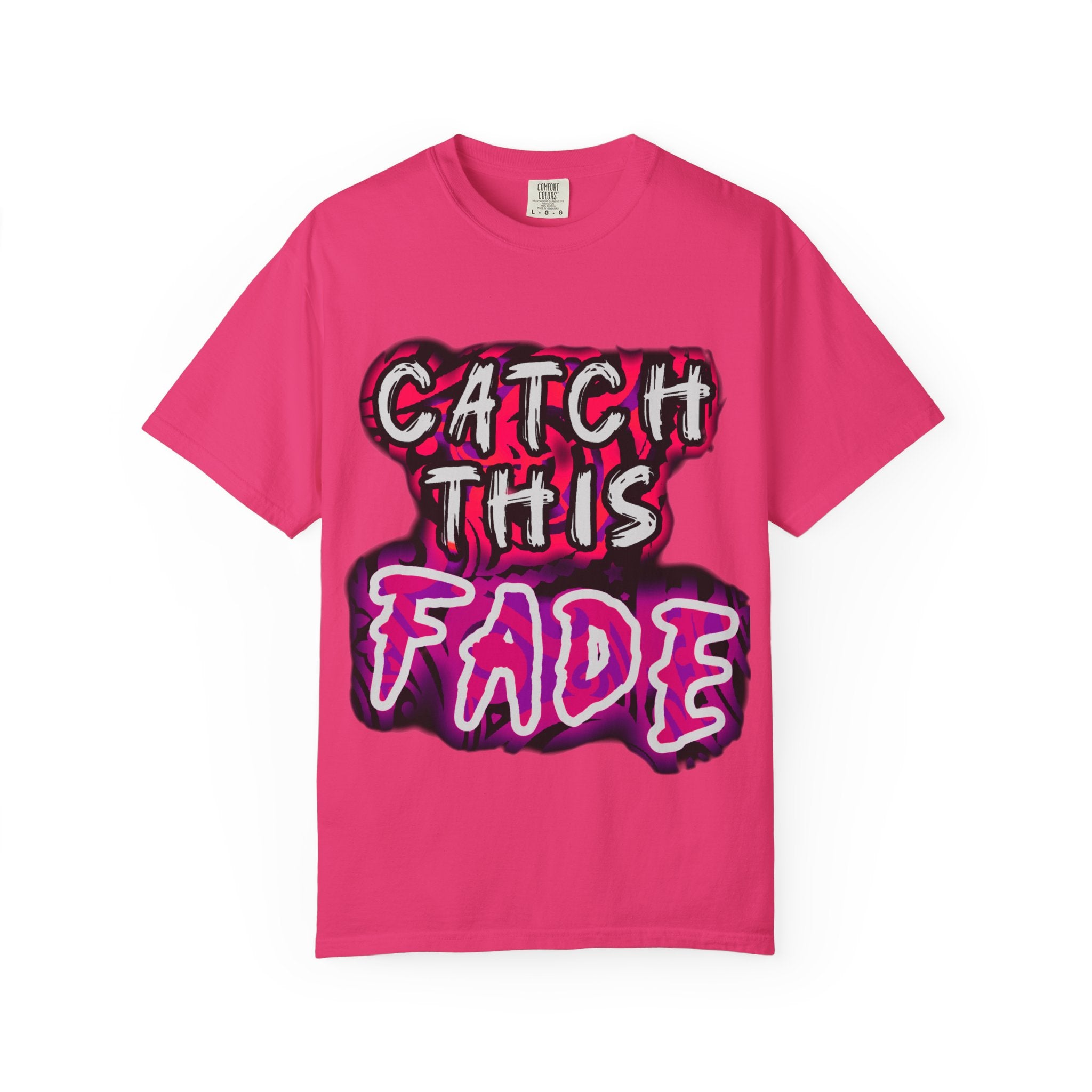 Catch This Fade Garment-Dyed T-Shirt, Unisex Retro Tee, Streetwear Gift, Music Lover Shirt, Trendy Graphic T-Shirt