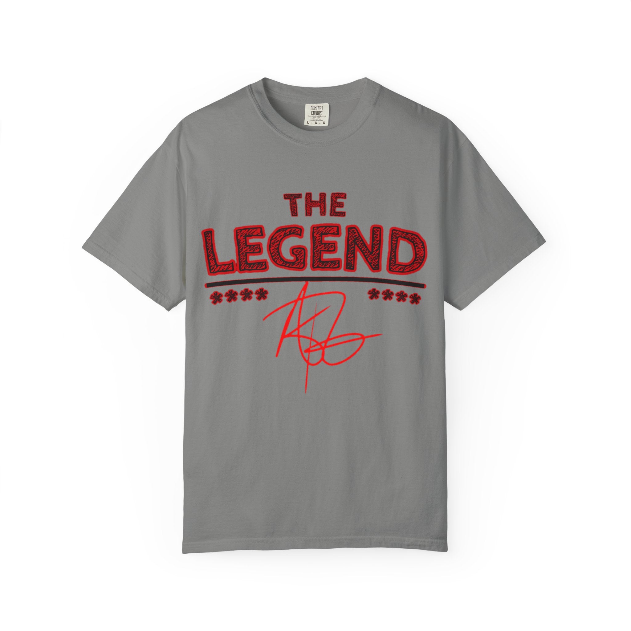 "The Legend" Scriptive T-shirt - Graphic designer Streetwear