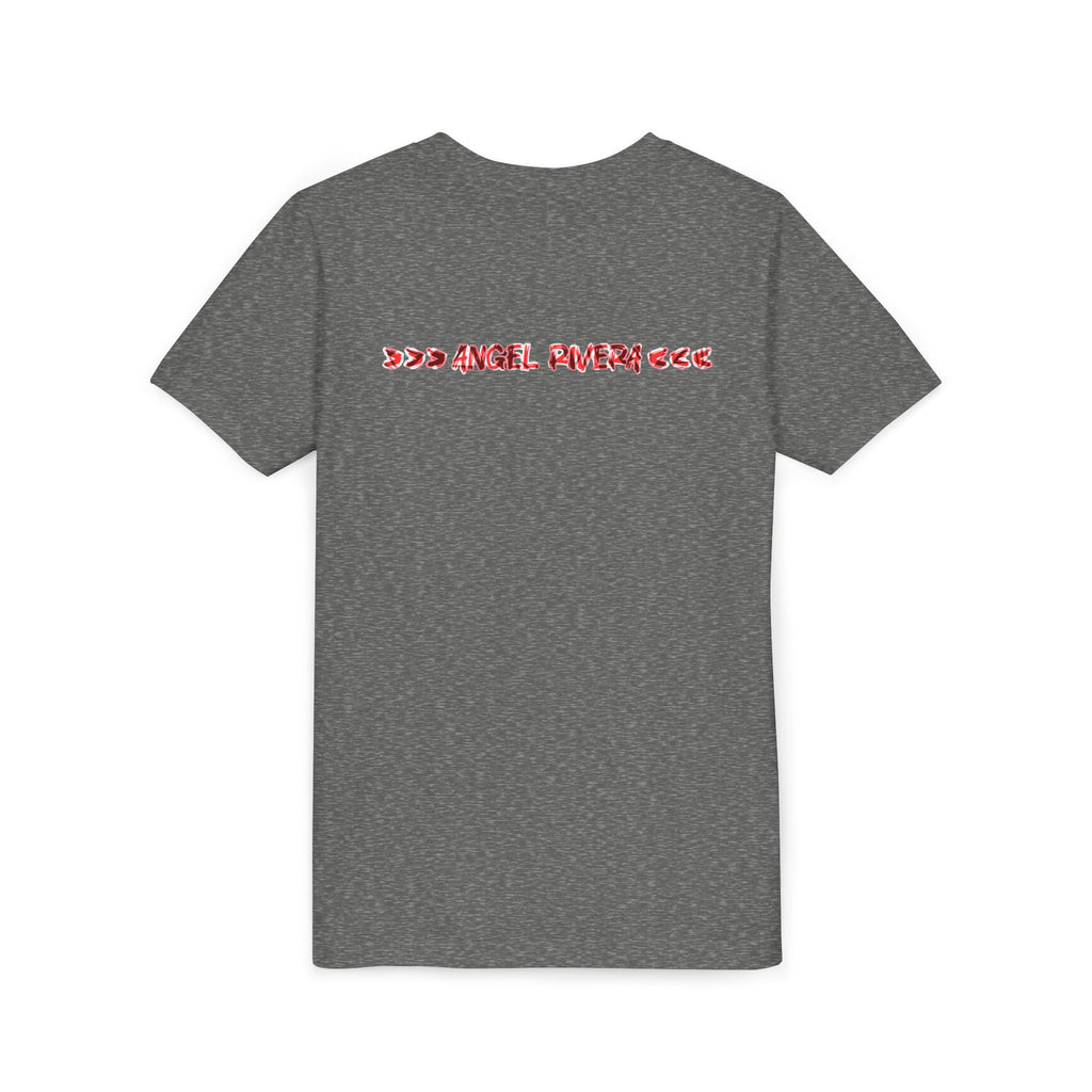 Drama King Youth Tee — Bold Red Graphic Kids T‑Shirt